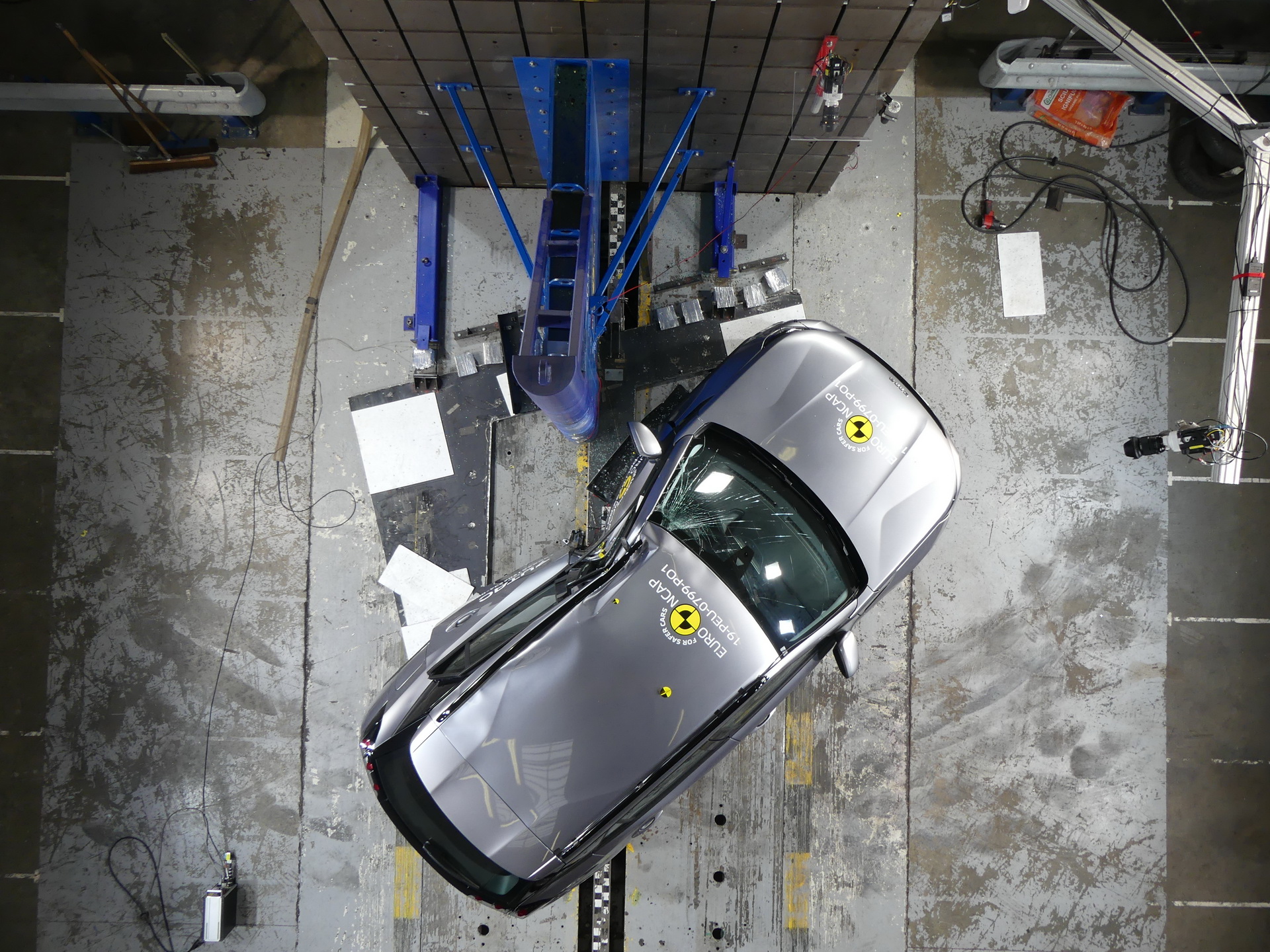 Tesla Model X, Porsche Taycan And 10 Other Cars Get Crash-Tested By Euro NCAP