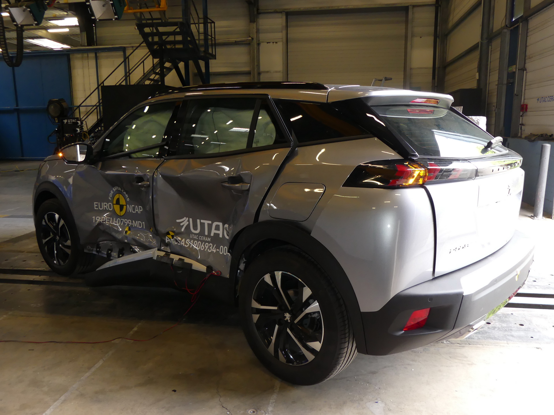 Tesla Model X, Porsche Taycan And 10 Other Cars Get Crash-Tested By Euro NCAP