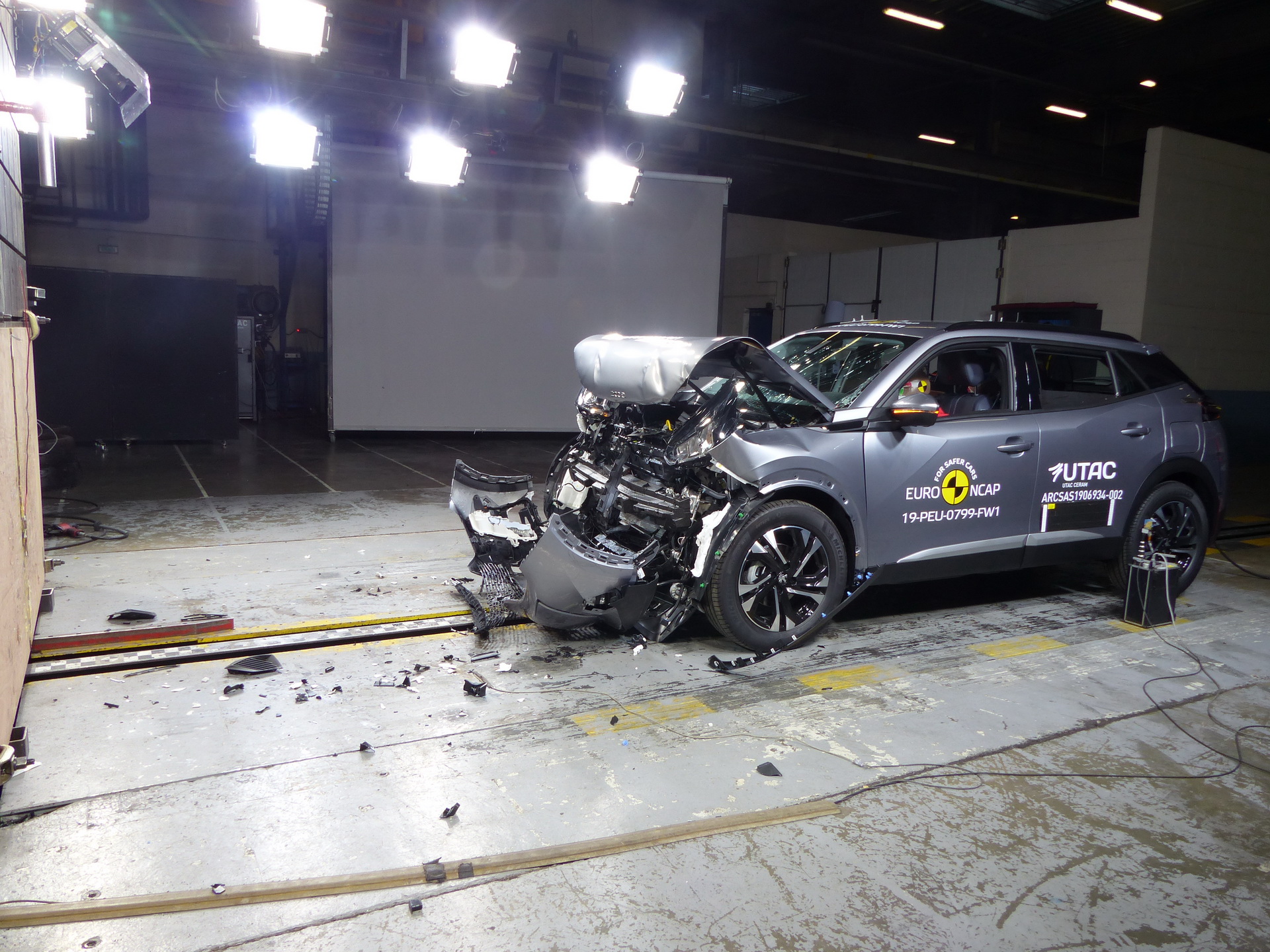 Tesla Model X, Porsche Taycan And 10 Other Cars Get Crash-Tested By Euro NCAP