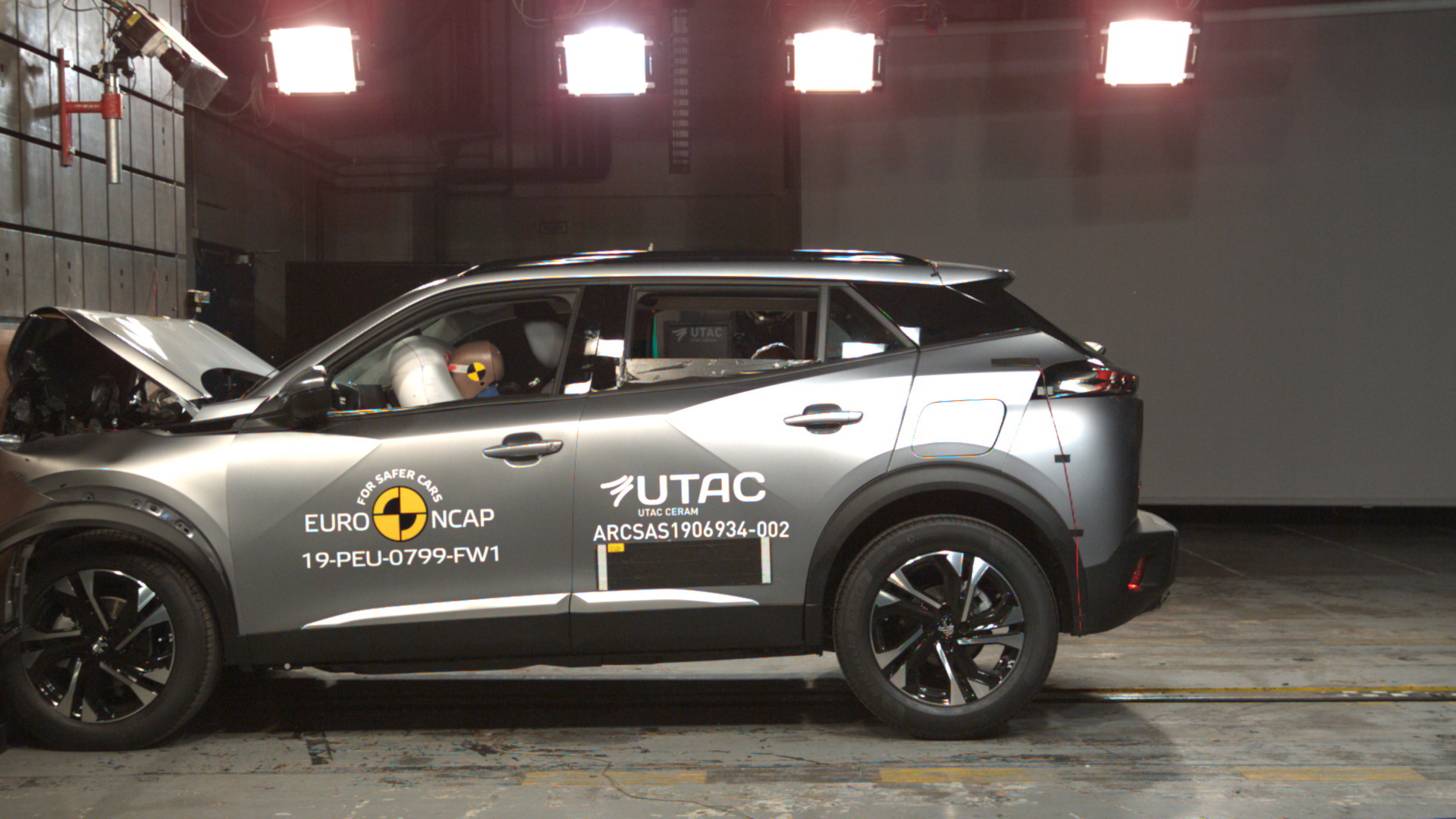 Tesla Model X, Porsche Taycan And 10 Other Cars Get Crash-Tested By Euro NCAP