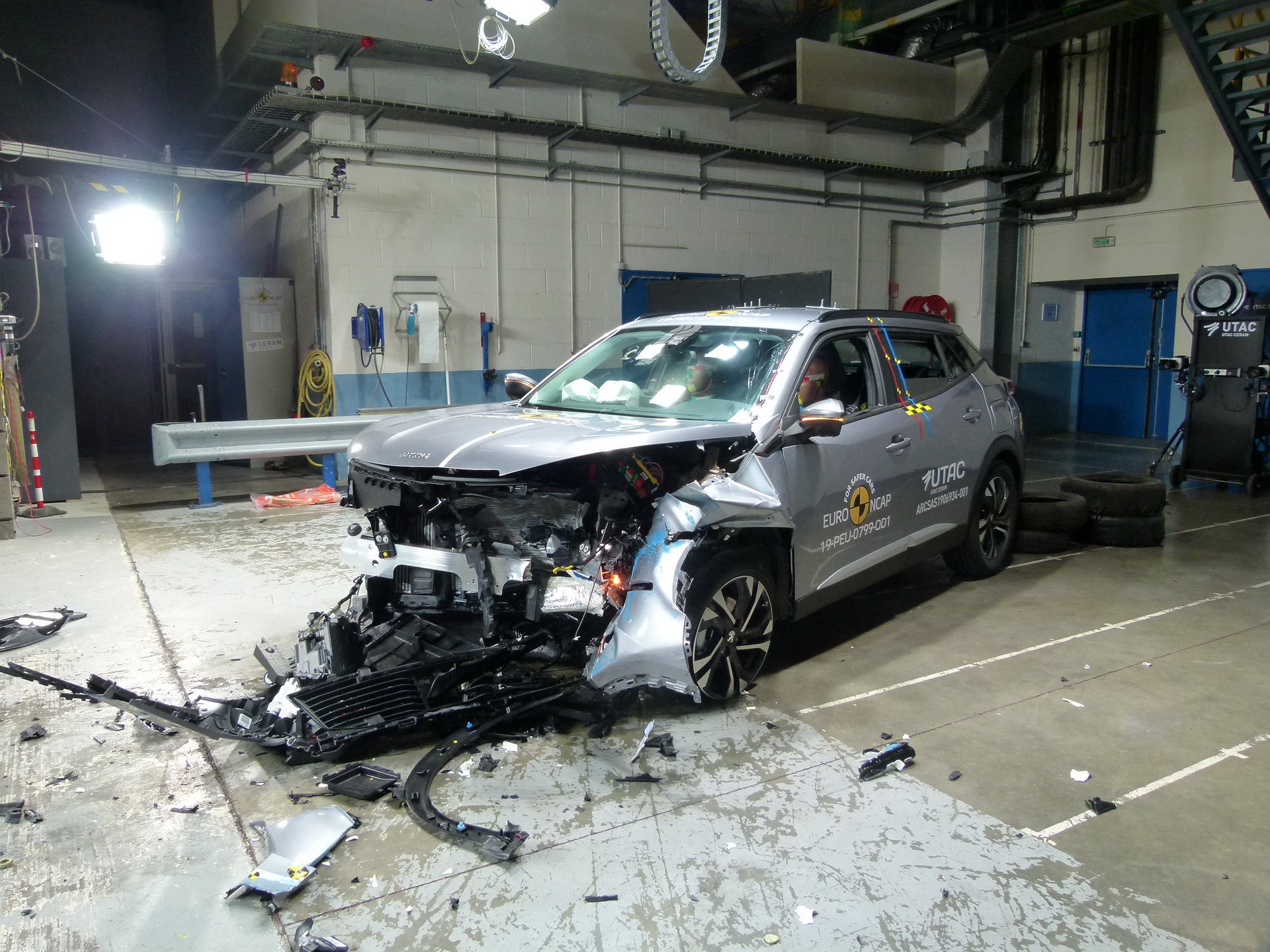 Tesla Model X, Porsche Taycan And 10 Other Cars Get Crash-Tested By Euro NCAP