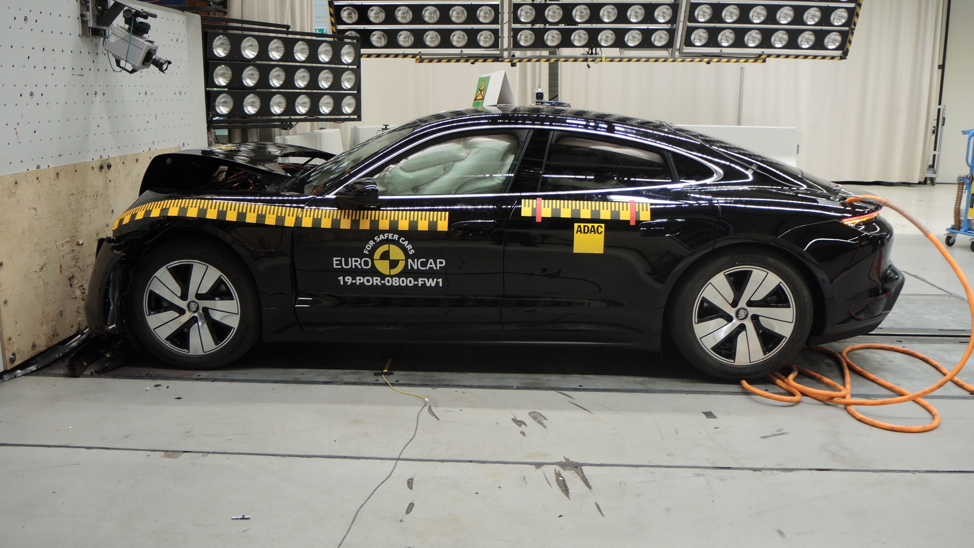Tesla Model X, Porsche Taycan And 10 Other Cars Get Crash-Tested By Euro NCAP