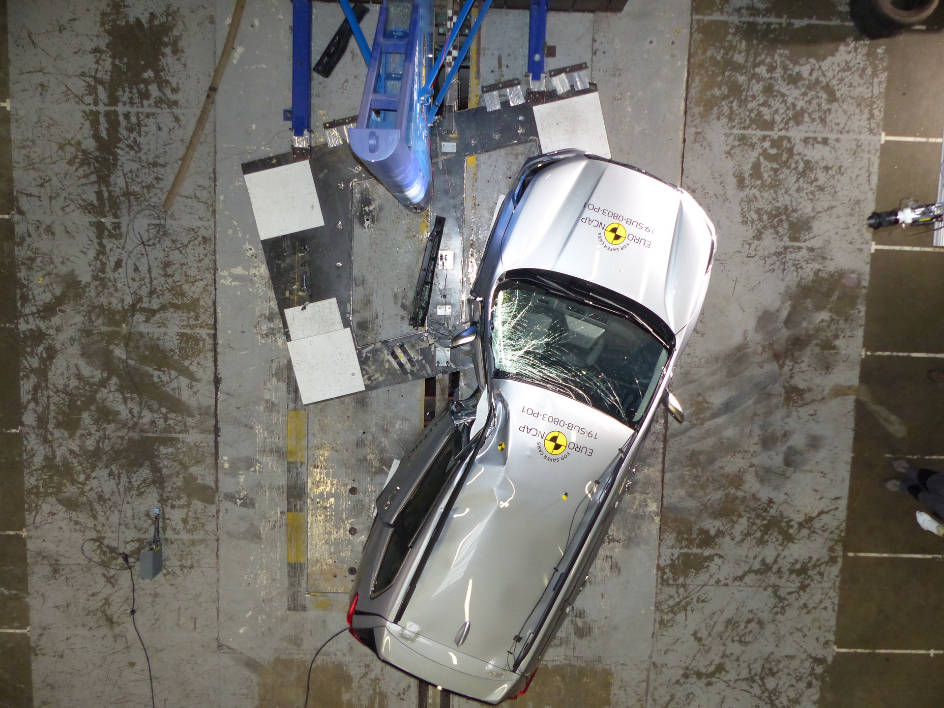 Tesla Model X, Porsche Taycan And 10 Other Cars Get Crash-Tested By Euro NCAP