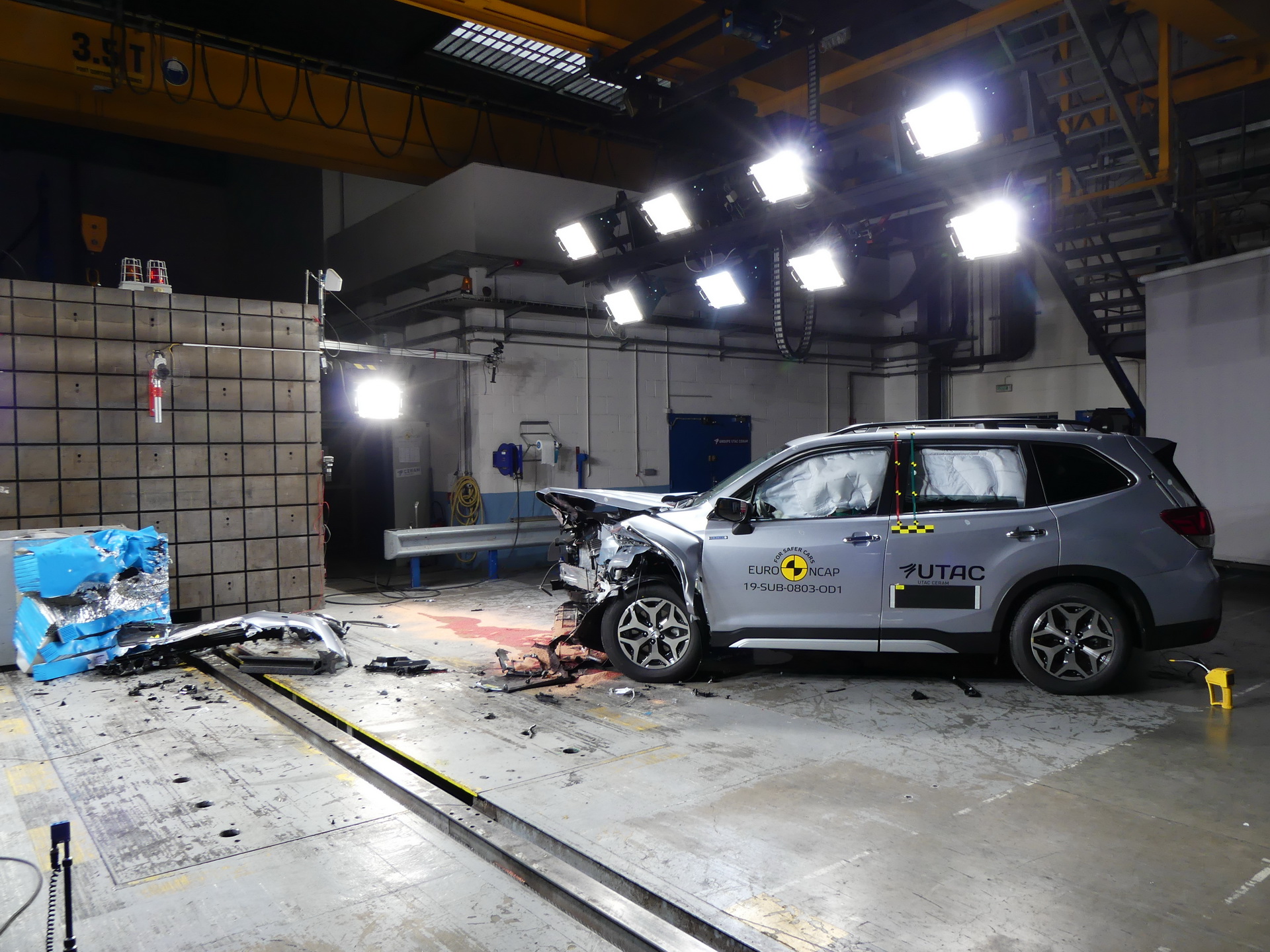 Tesla Model X, Porsche Taycan And 10 Other Cars Get Crash-Tested By Euro NCAP
