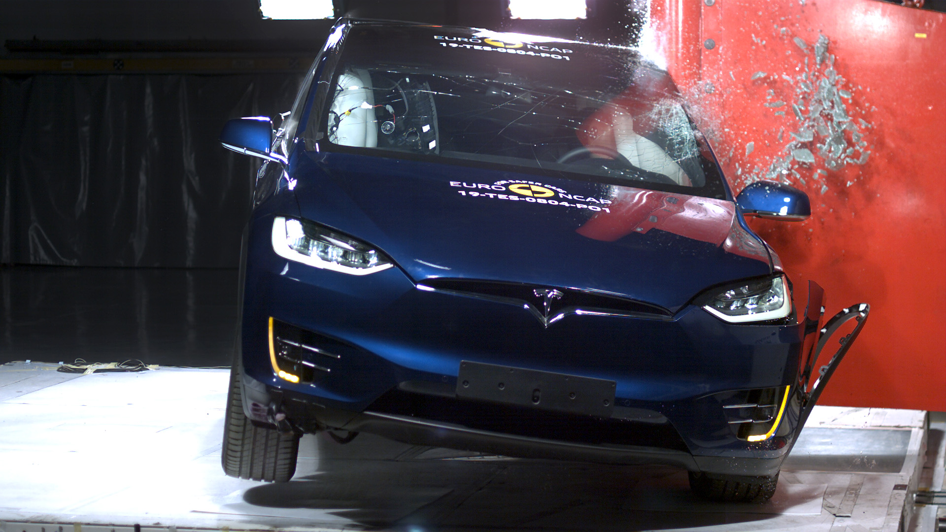 Tesla Model X, Porsche Taycan And 10 Other Cars Get Crash-Tested By Euro NCAP