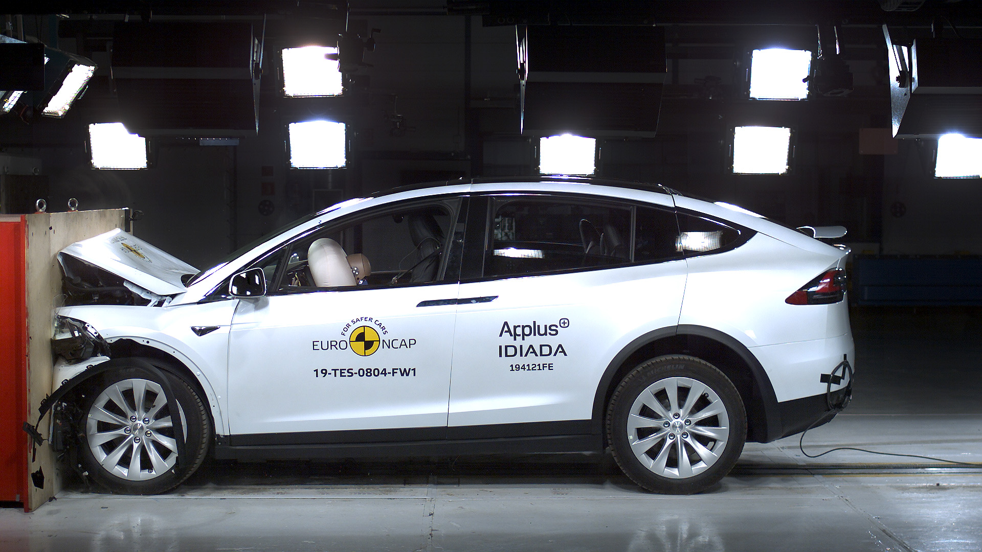 Tesla Model X, Porsche Taycan And 10 Other Cars Get Crash-Tested By Euro NCAP