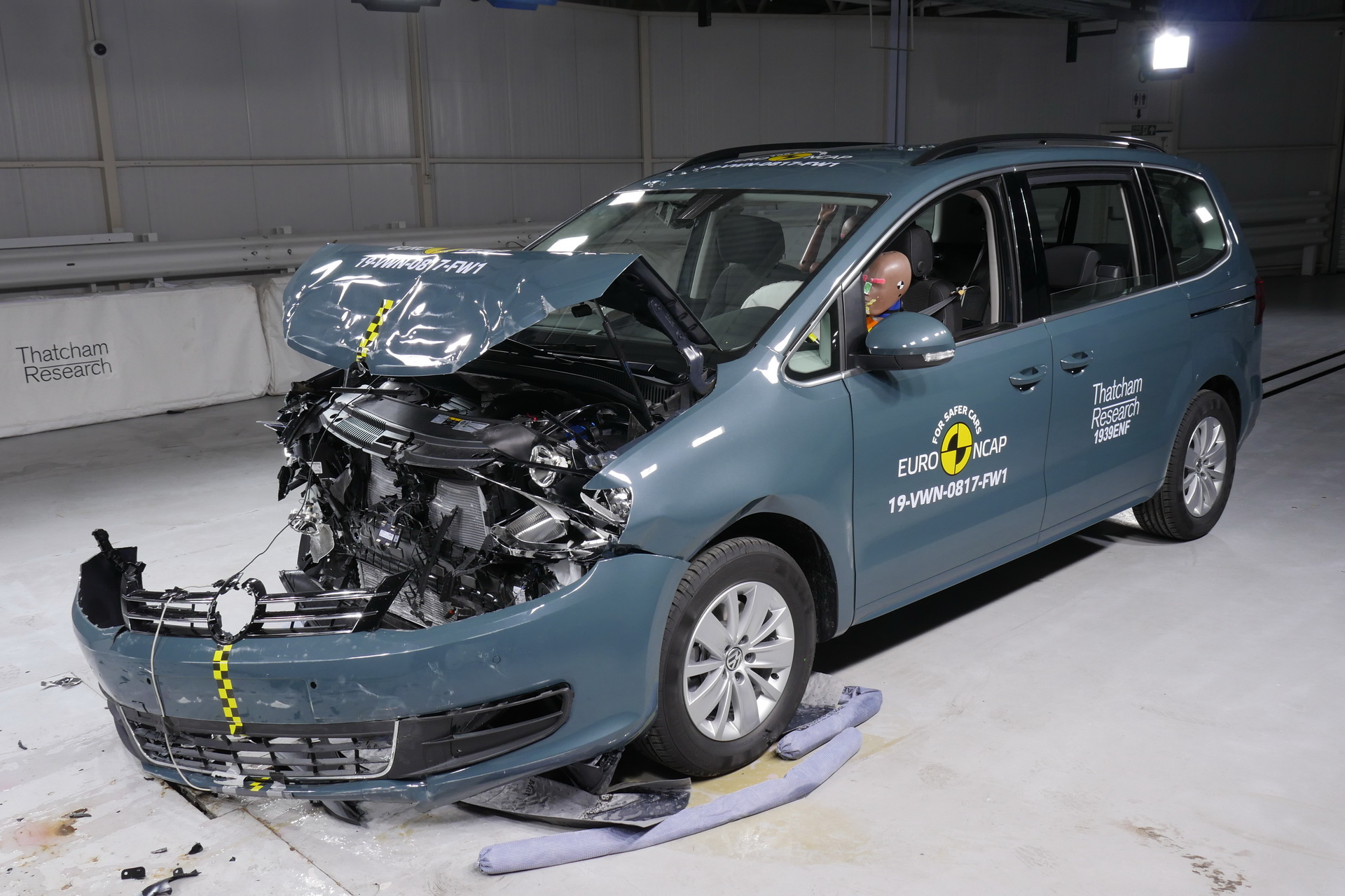 Tesla Model X, Porsche Taycan And 10 Other Cars Get Crash-Tested By Euro NCAP