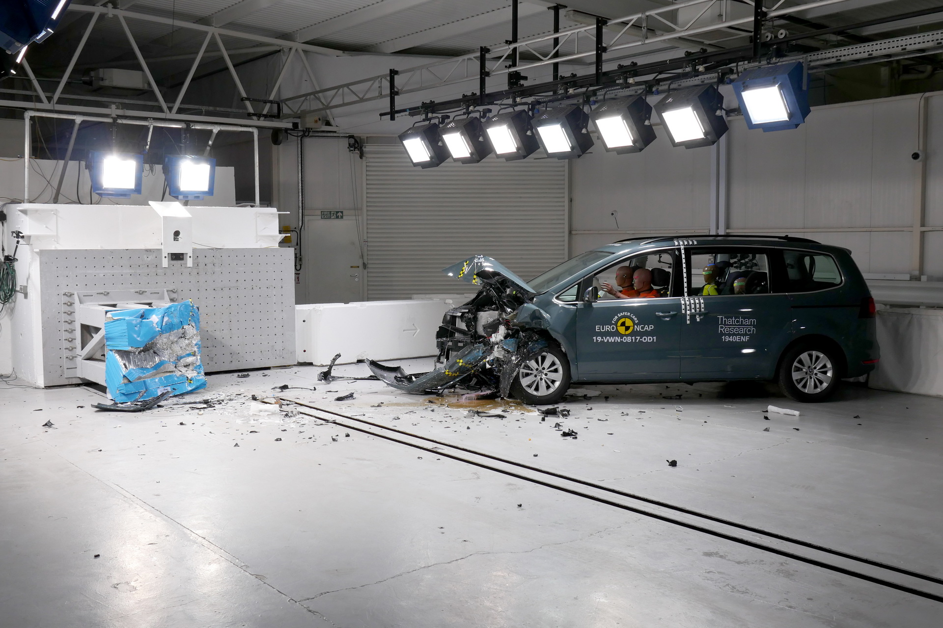 Tesla Model X, Porsche Taycan And 10 Other Cars Get Crash-Tested By Euro NCAP