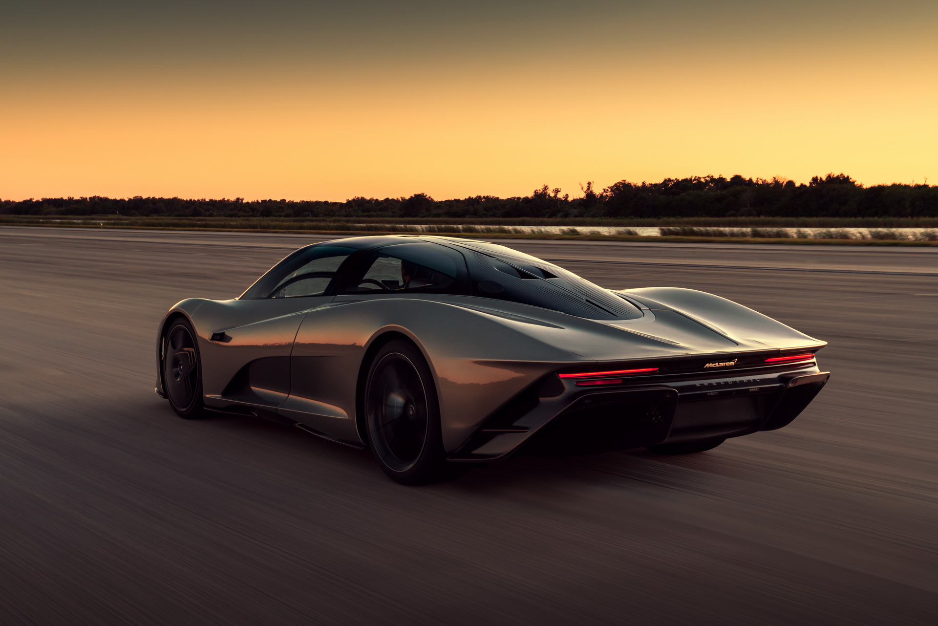 McLaren Speedtail Hits 250 MPH At Kennedy Space Center