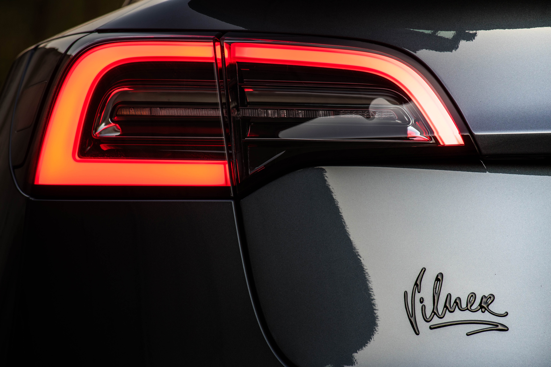 Vilner Endows Tesla Model 3 With A Tastefully Colorful Interior