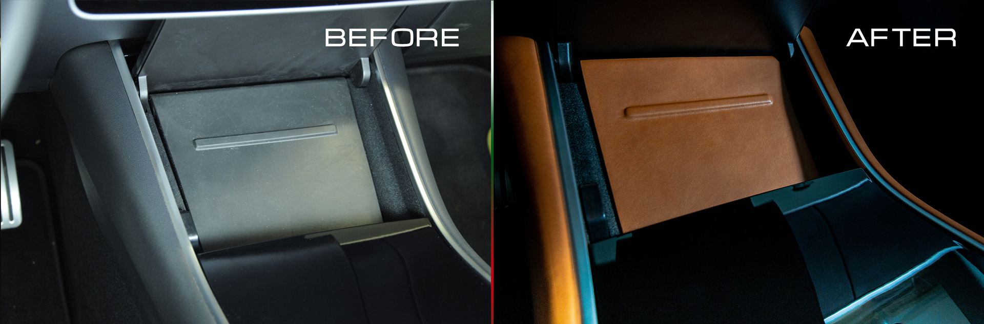 Vilner Endows Tesla Model 3 With A Tastefully Colorful Interior