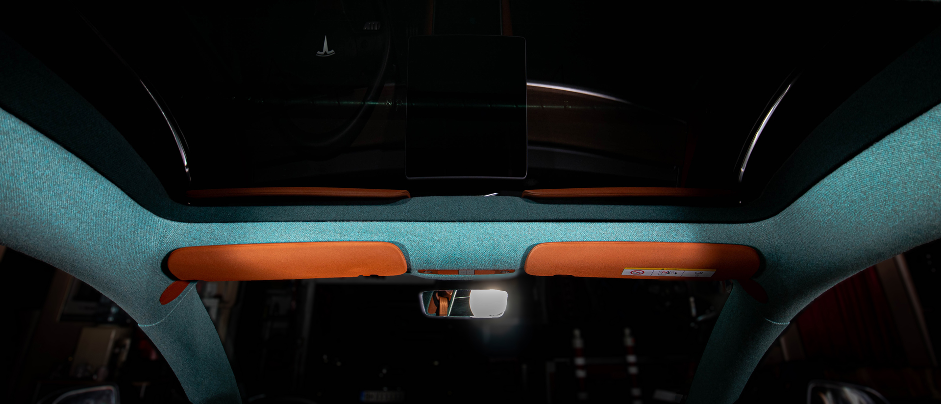 Vilner Endows Tesla Model 3 With A Tastefully Colorful Interior