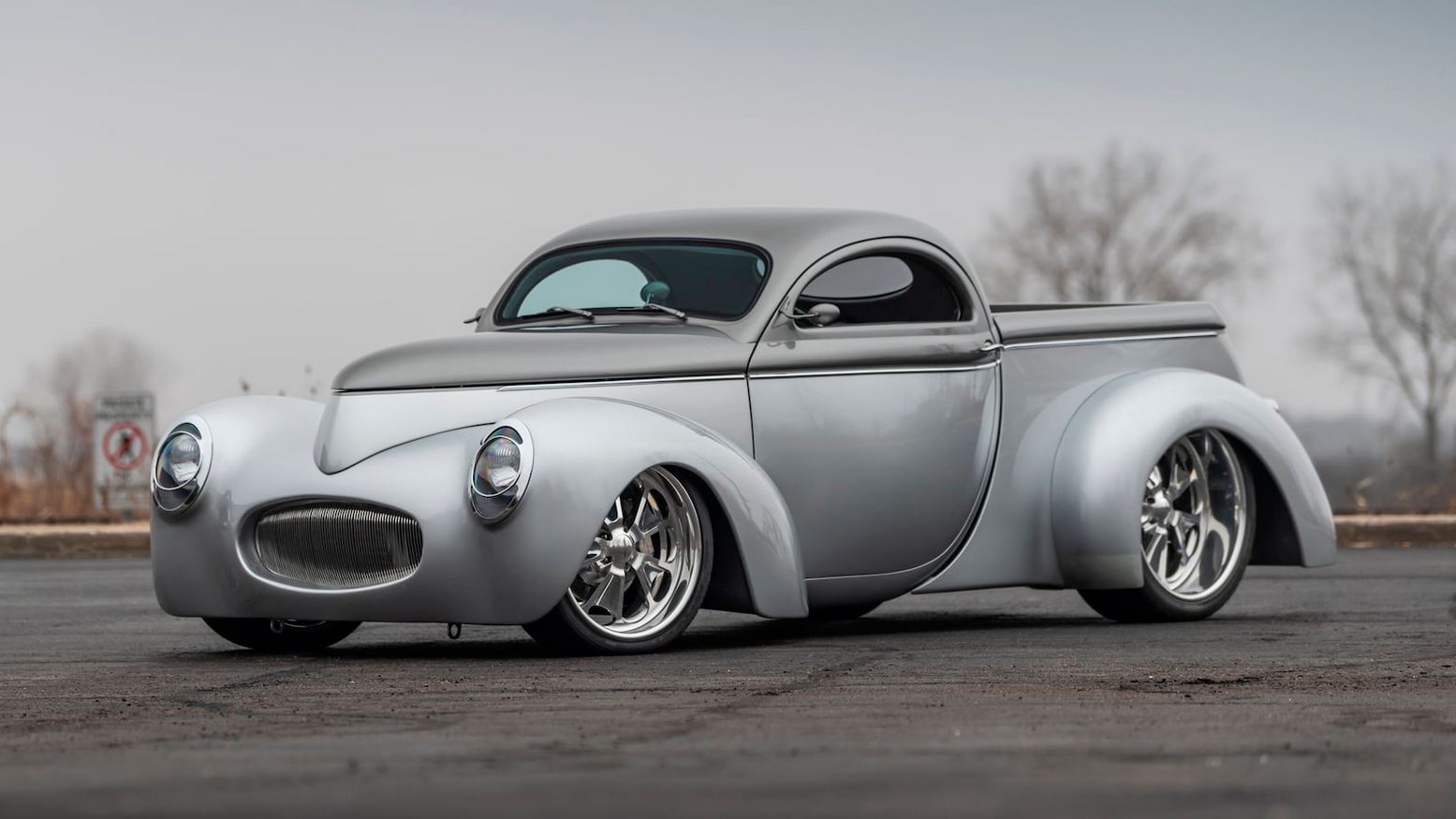 This 1941 Willys Restomod Has A Face Straight From Pixar’s CARS