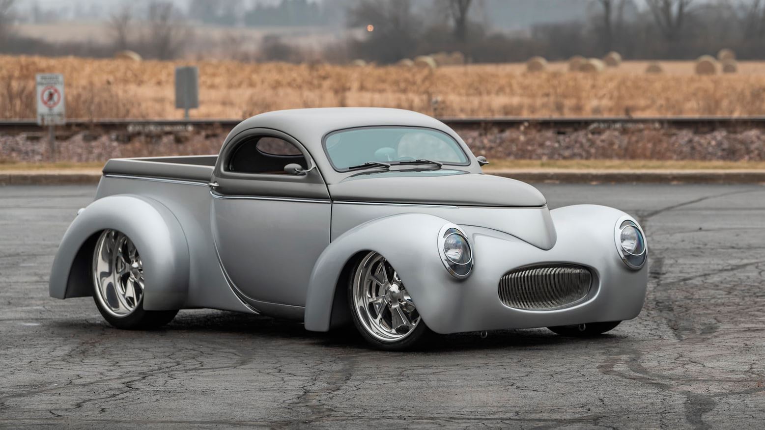 This 1941 Willys Restomod Has A Face Straight From Pixar’s CARS