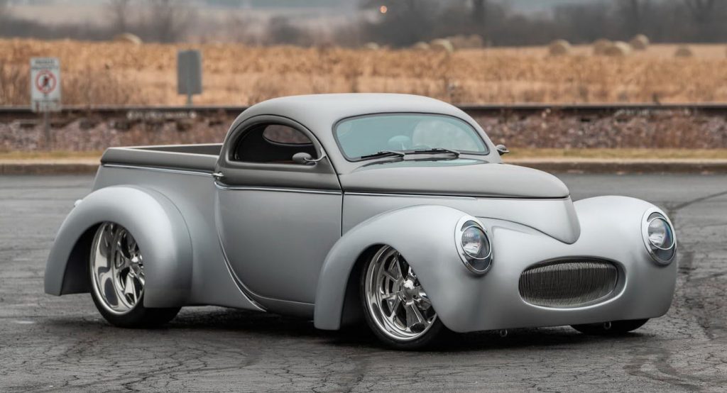  This 1941 Willys Restomod Has A Face Straight From Pixar’s CARS