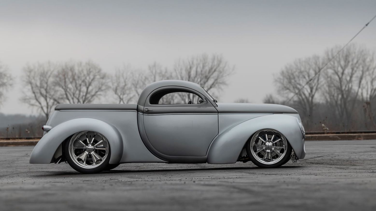 This 1941 Willys Restomod Has A Face Straight From Pixar’s CARS