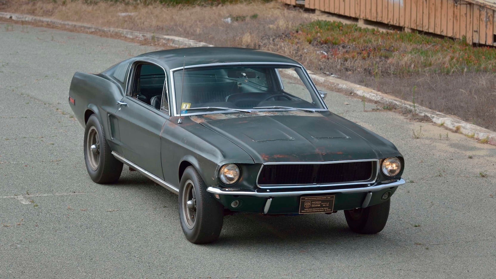 Original 1968 Ford Mustang GT From Bullitt Is Being Auctioned Off This Month