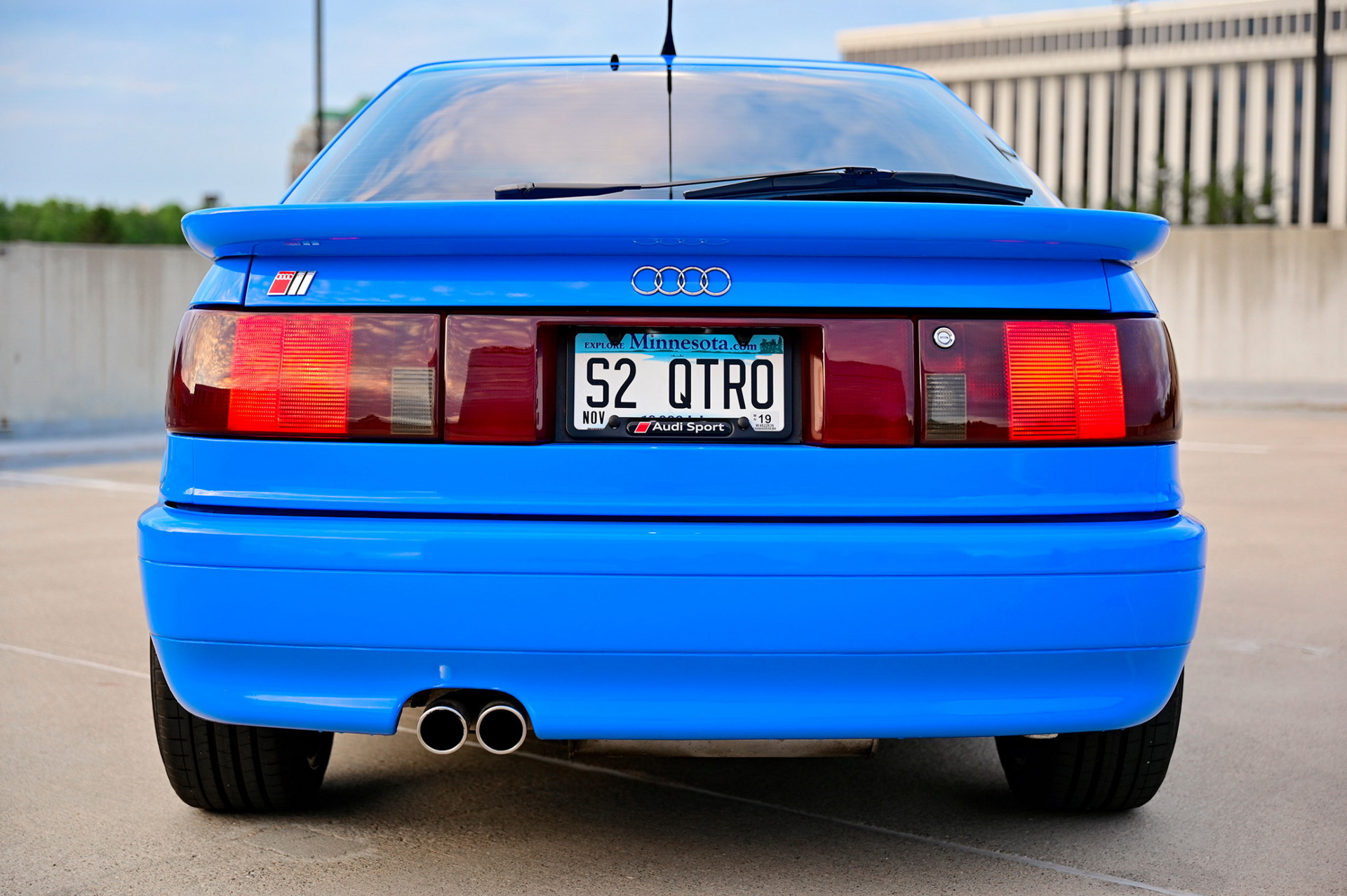 Modded 1990 Audi Coupe Quattro Takes On RS2 Tribute Moniker