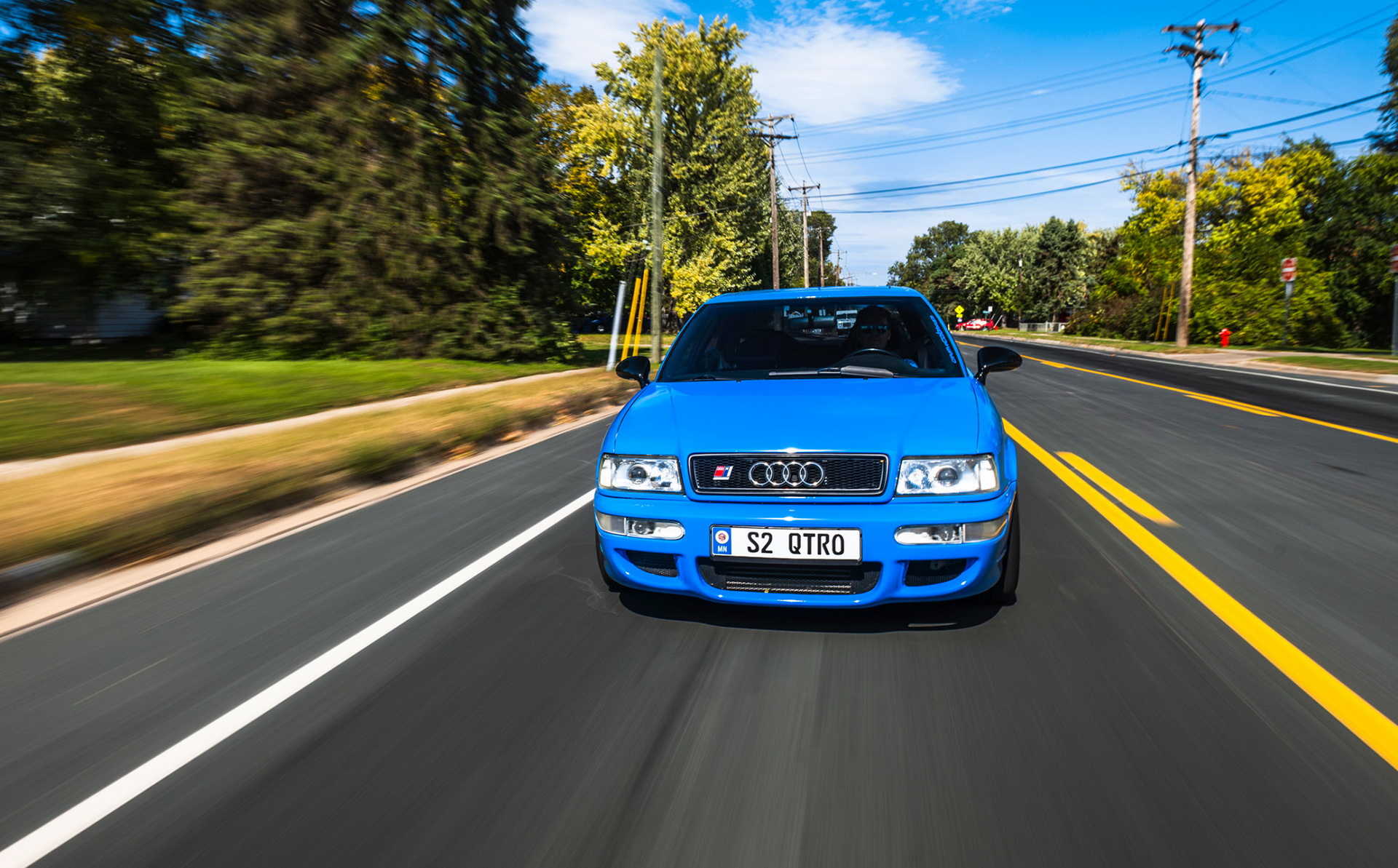 Modded 1990 Audi Coupe Quattro Takes On RS2 Tribute Moniker