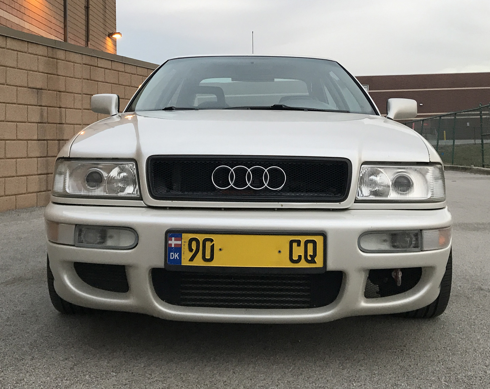 Modded 1990 Audi Coupe Quattro Takes On RS2 Tribute Moniker