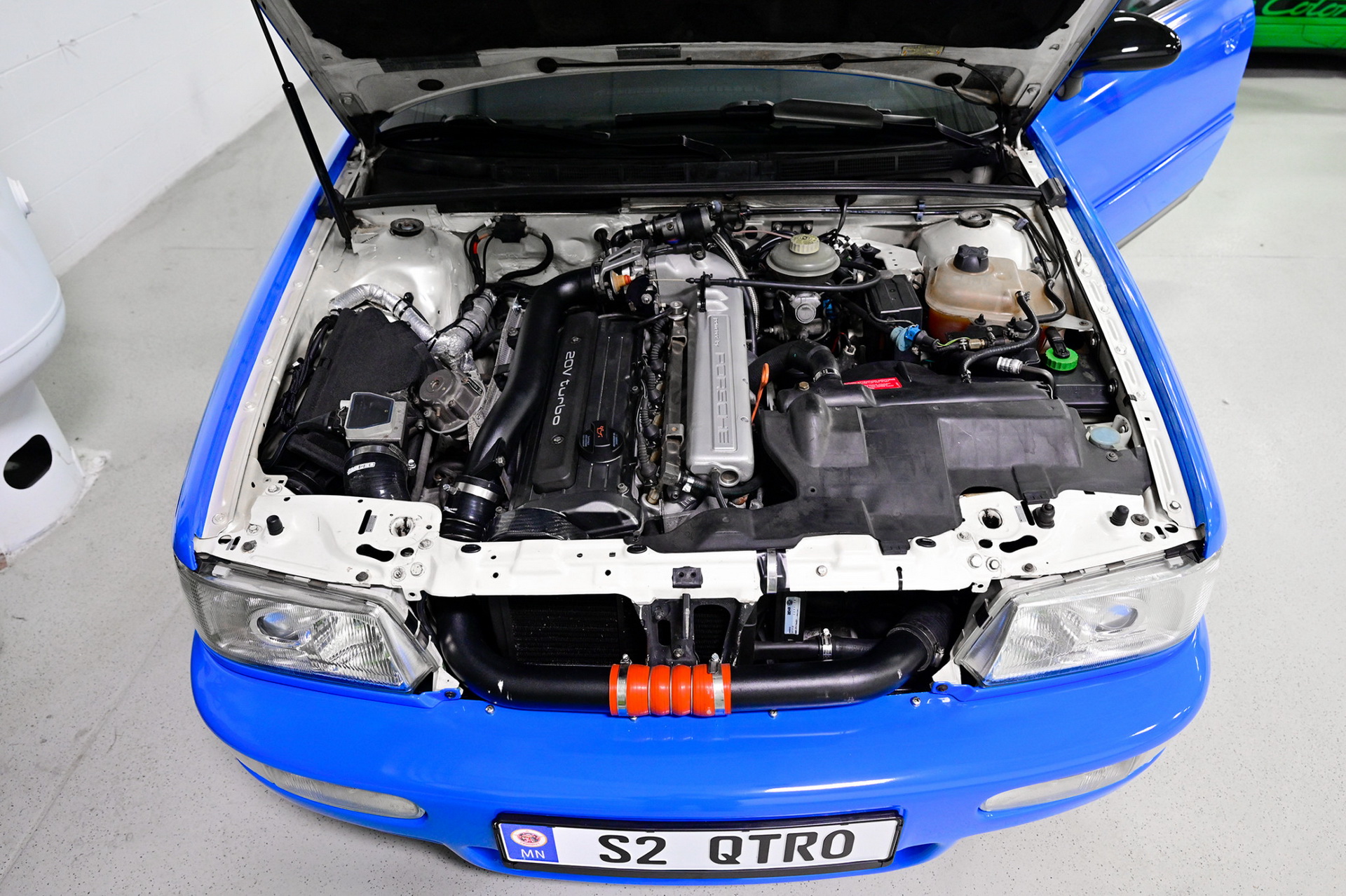 Modded 1990 Audi Coupe Quattro Takes On RS2 Tribute Moniker