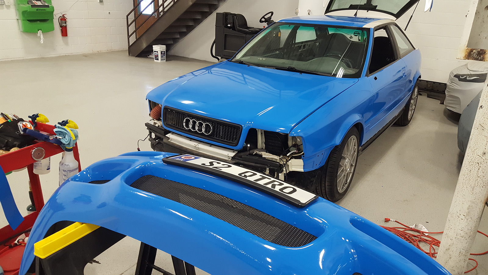 Modded 1990 Audi Coupe Quattro Takes On RS2 Tribute Moniker