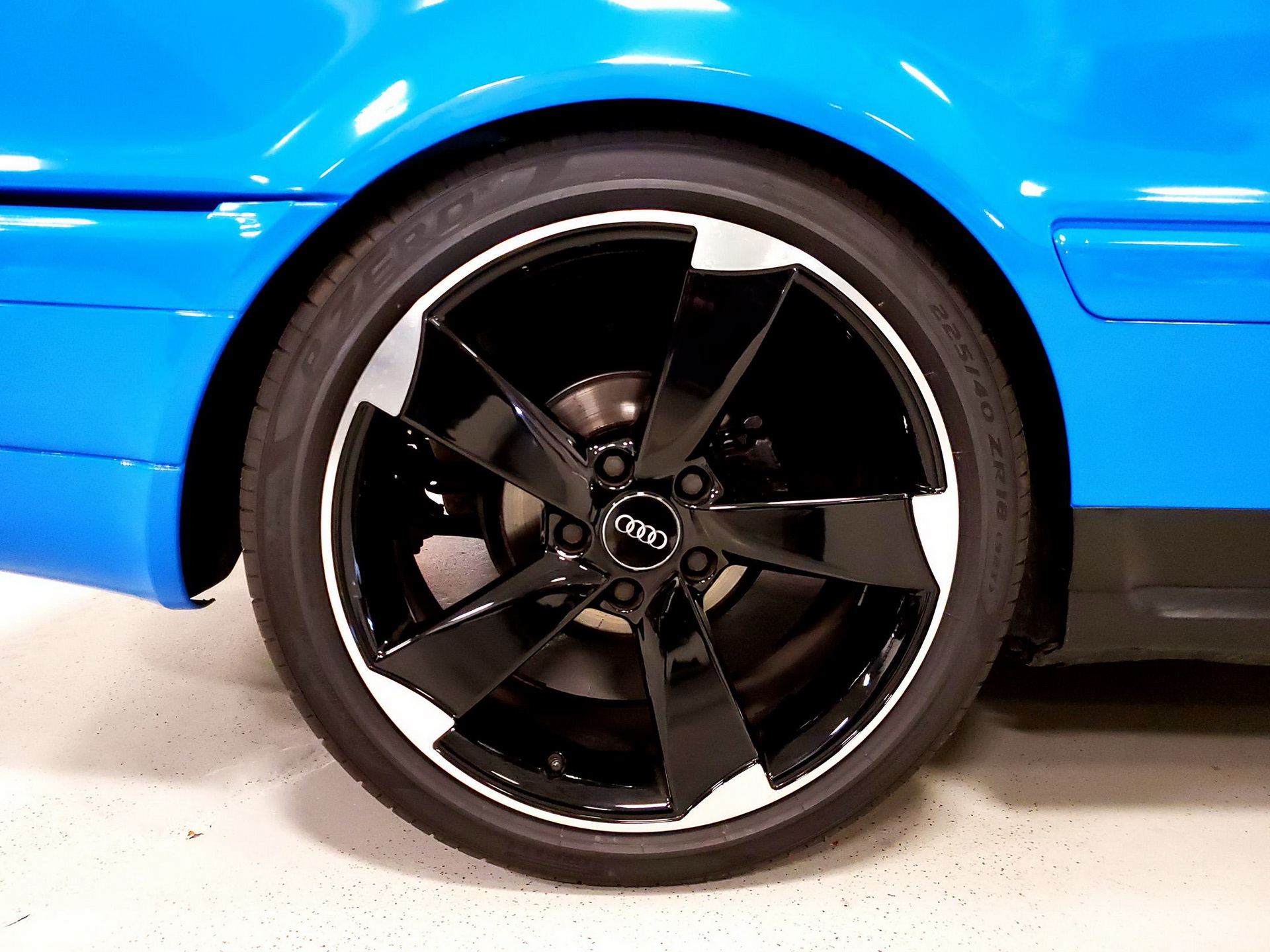 Modded 1990 Audi Coupe Quattro Takes On RS2 Tribute Moniker