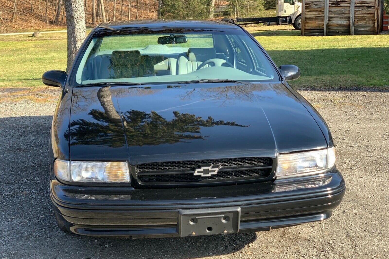 This 1996 Chevy Impala SS Was Stored In A Barn Brand New For 24 Years