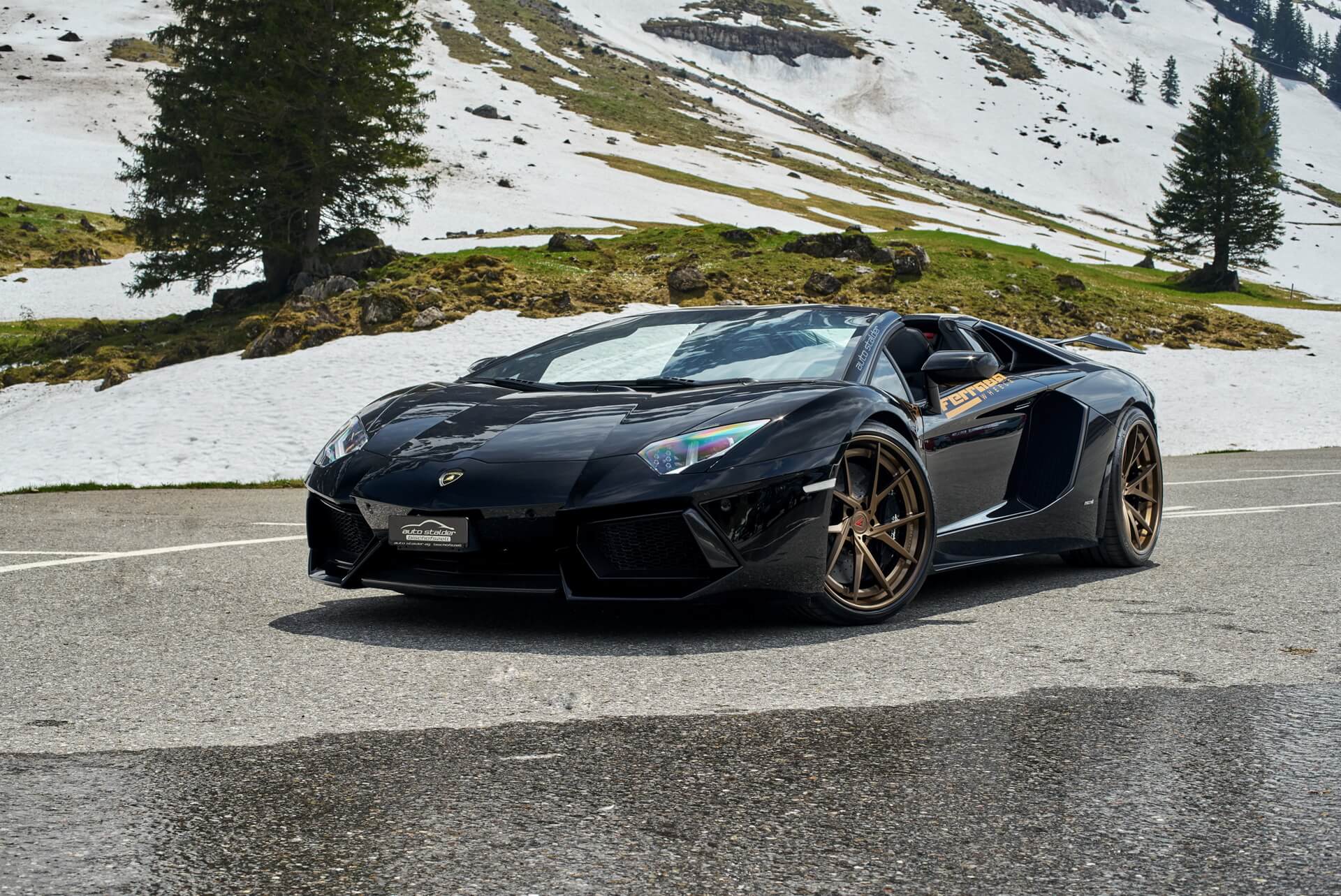 Lamborghini Aventador Roadster Shows Its Acting Skills In Tuner Film