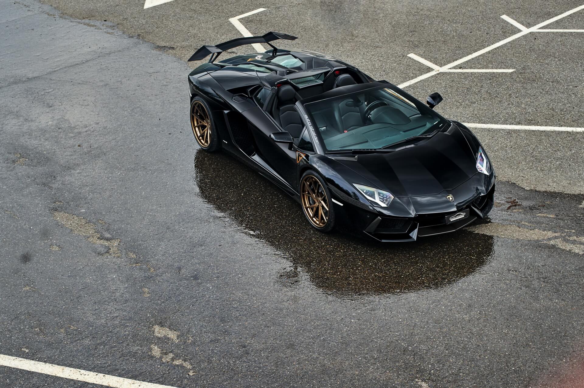 Lamborghini Aventador Roadster Shows Its Acting Skills In Tuner Film