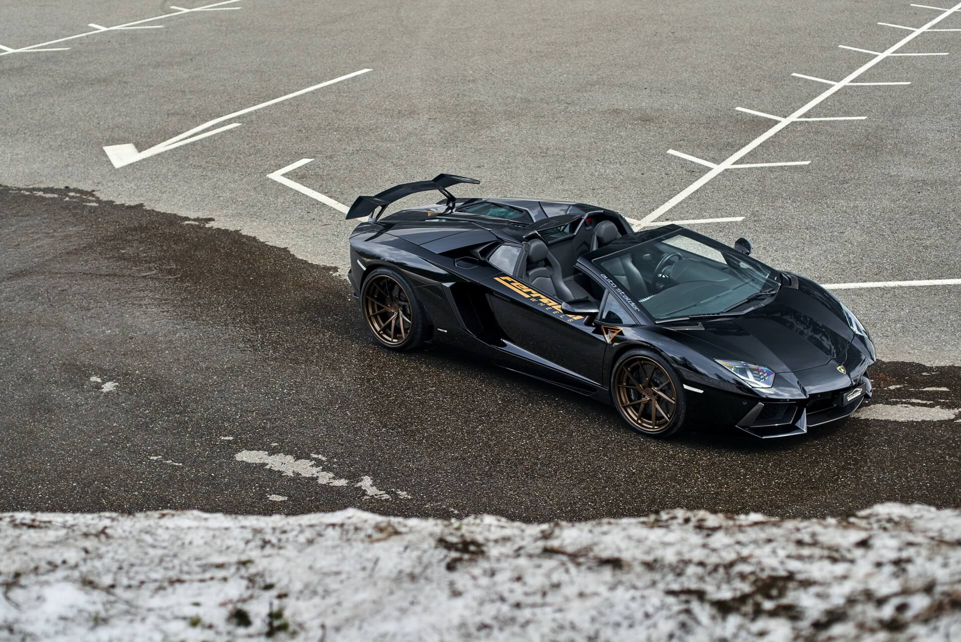 Lamborghini Aventador Roadster Shows Its Acting Skills In Tuner Film