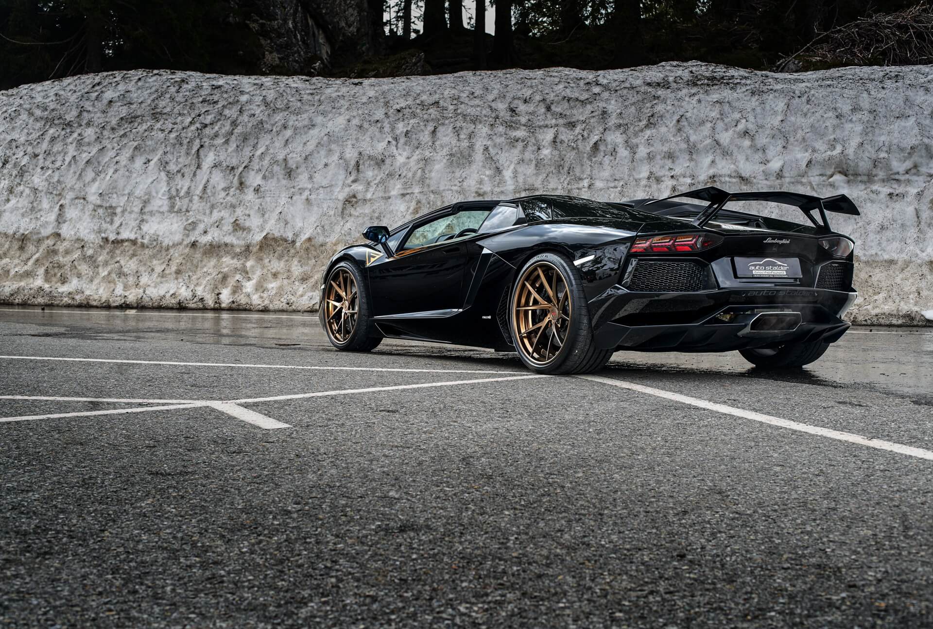 Lamborghini Aventador Roadster Shows Its Acting Skills In Tuner Film