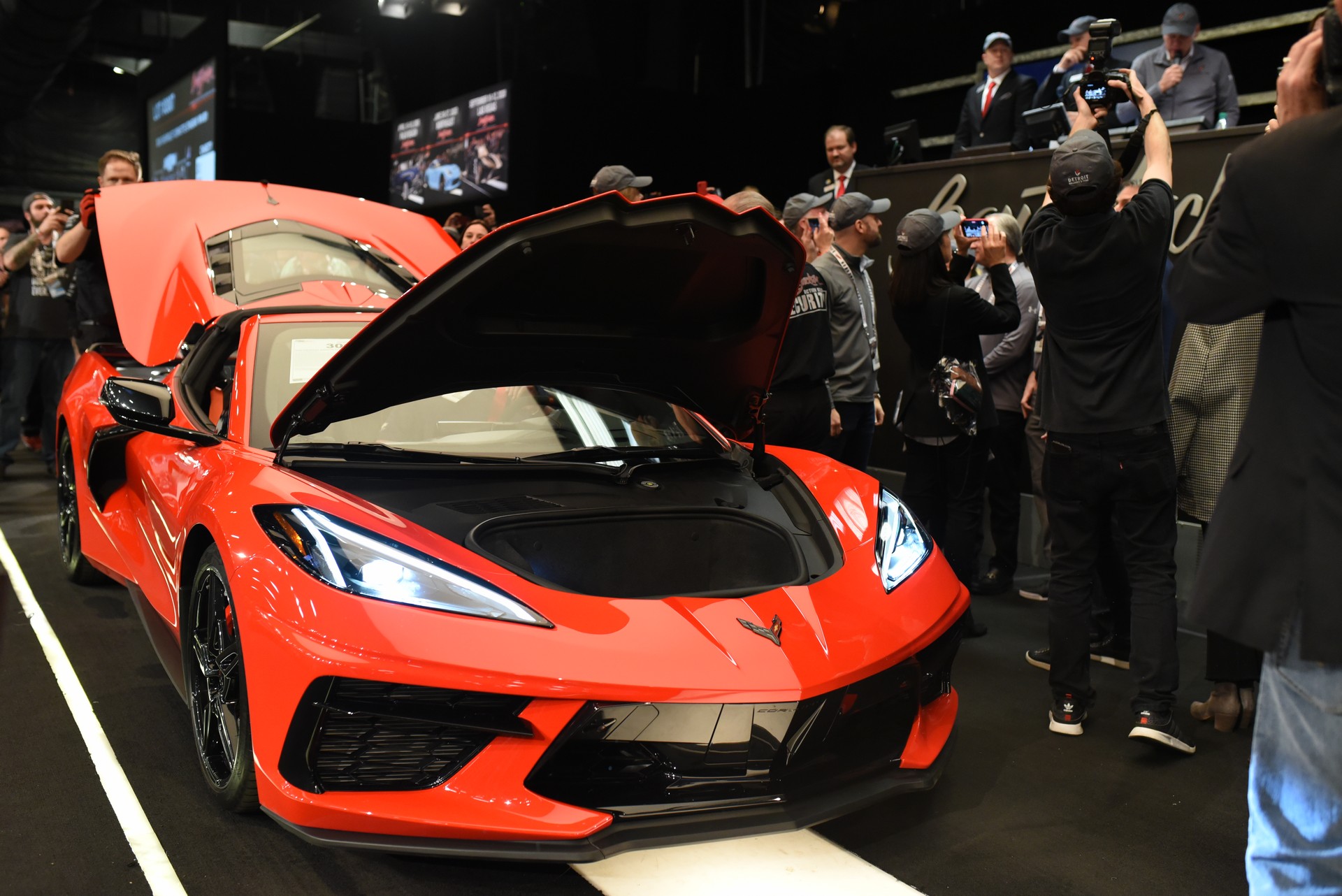 The First 2020 Corvette Will Never Be Driven By The Man Who Paid $3 Million For It