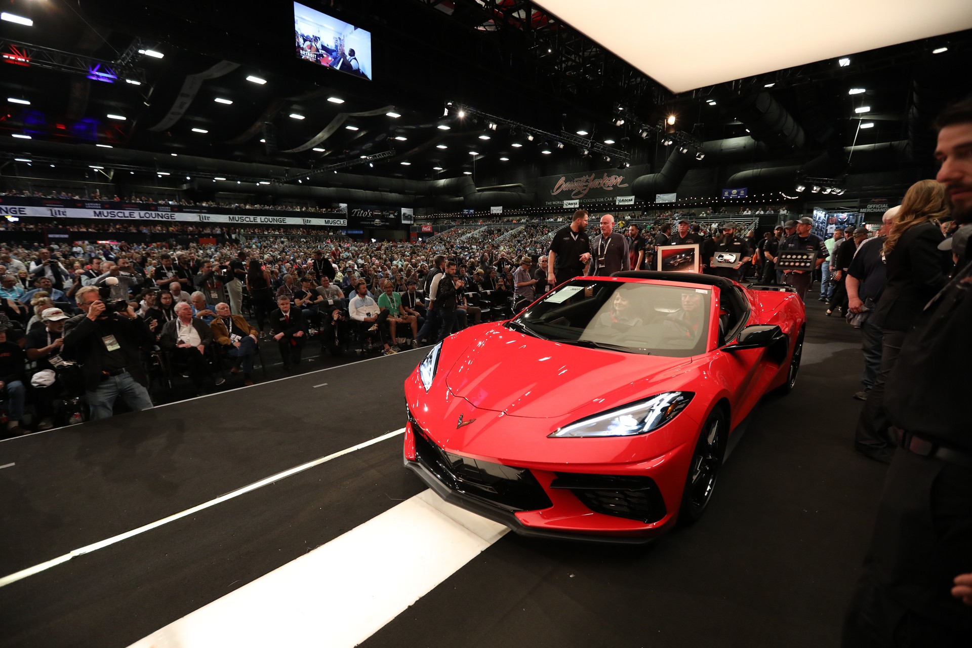 The First 2020 Corvette Will Never Be Driven By The Man Who Paid $3 Million For It
