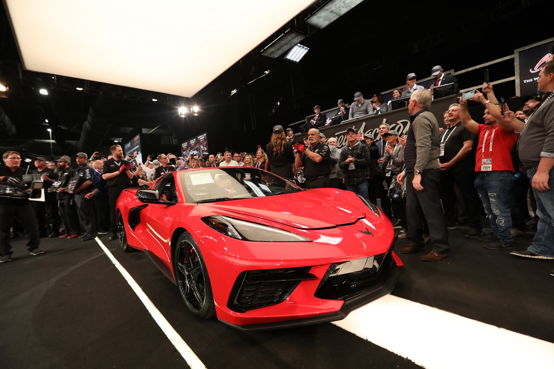 The First 2020 Corvette Will Never Be Driven By The Man Who Paid $3 Million For It