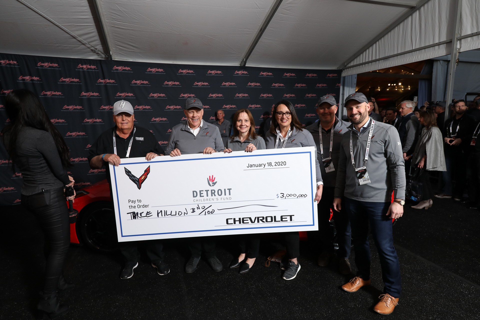 The First 2020 Corvette Will Never Be Driven By The Man Who Paid $3 Million For It