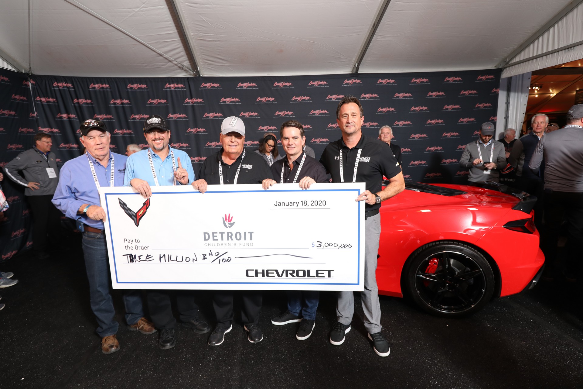 The First 2020 Corvette Will Never Be Driven By The Man Who Paid $3 Million For It