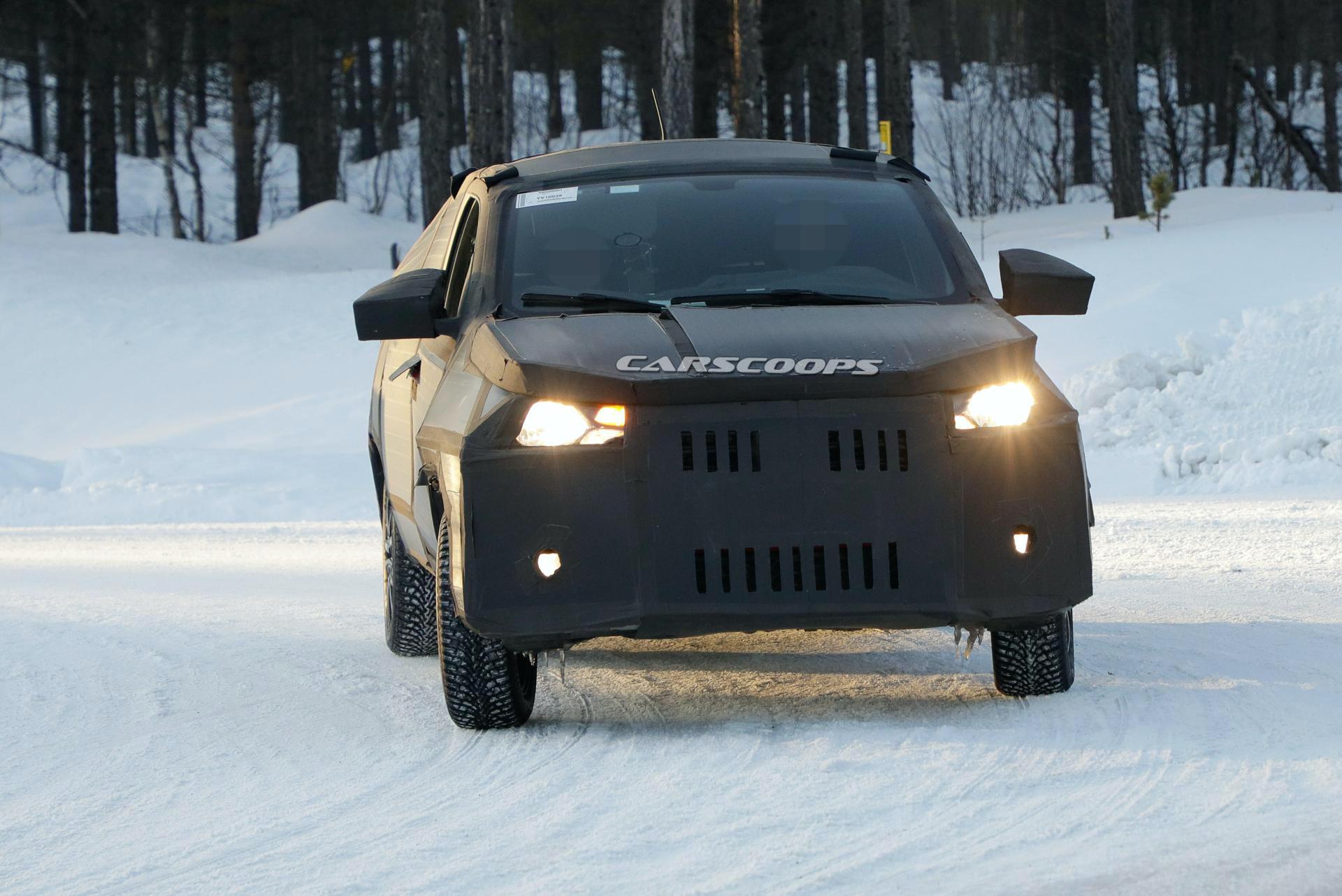 2020 Fiat Strada Pickup’s New Camo Pays Homage To Tesla Cybertruck