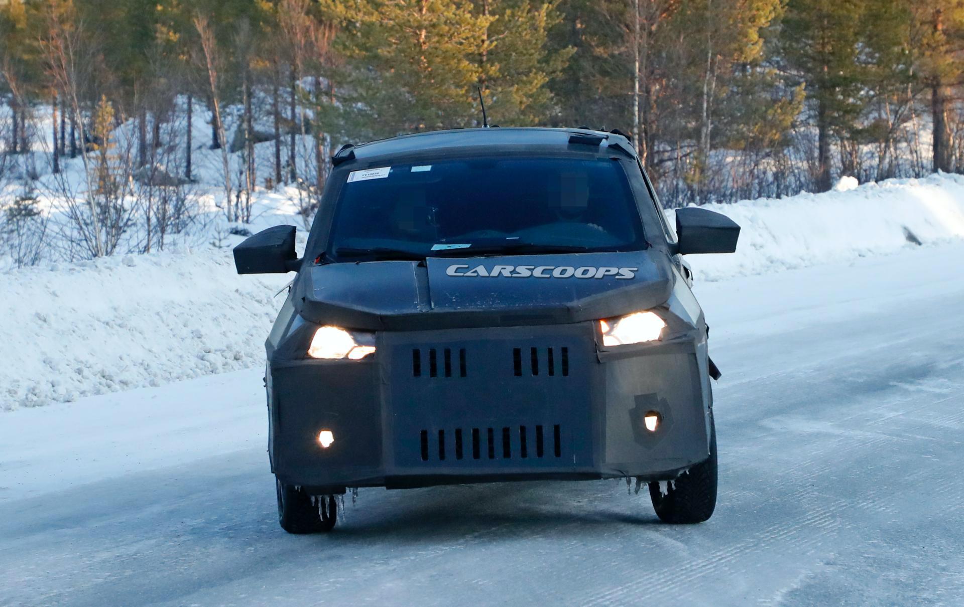 2020 Fiat Strada Pickup’s New Camo Pays Homage To Tesla Cybertruck