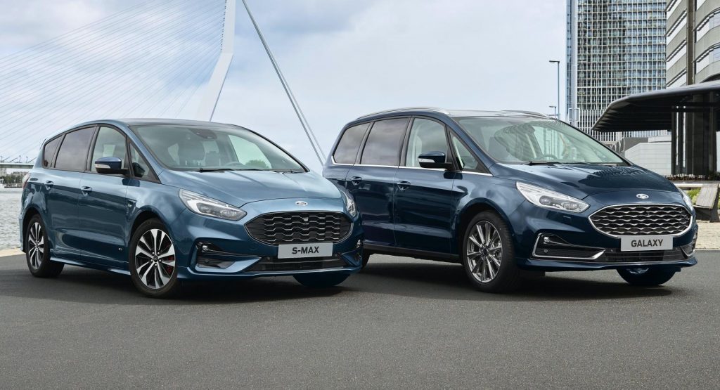 Ford S-Max And Galaxy Hybrids Coming To Europe In 2021