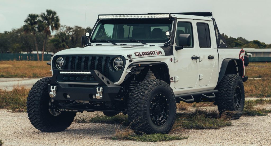  Custom Jeep Gladiator Hellcat With Off-Road Performance Upgrades Is So Sick