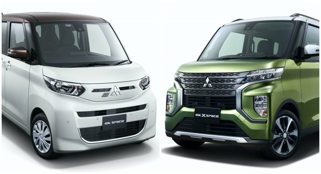  Super Tall 2020 Mitsubishi eK Space And eK X Space Previewed In Tokyo