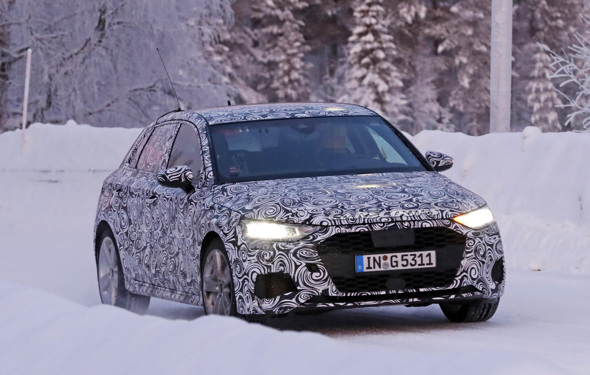 2020 Audi S3 Captured Barely Disguised, Also Shows Off Its Lambo-Style Dash