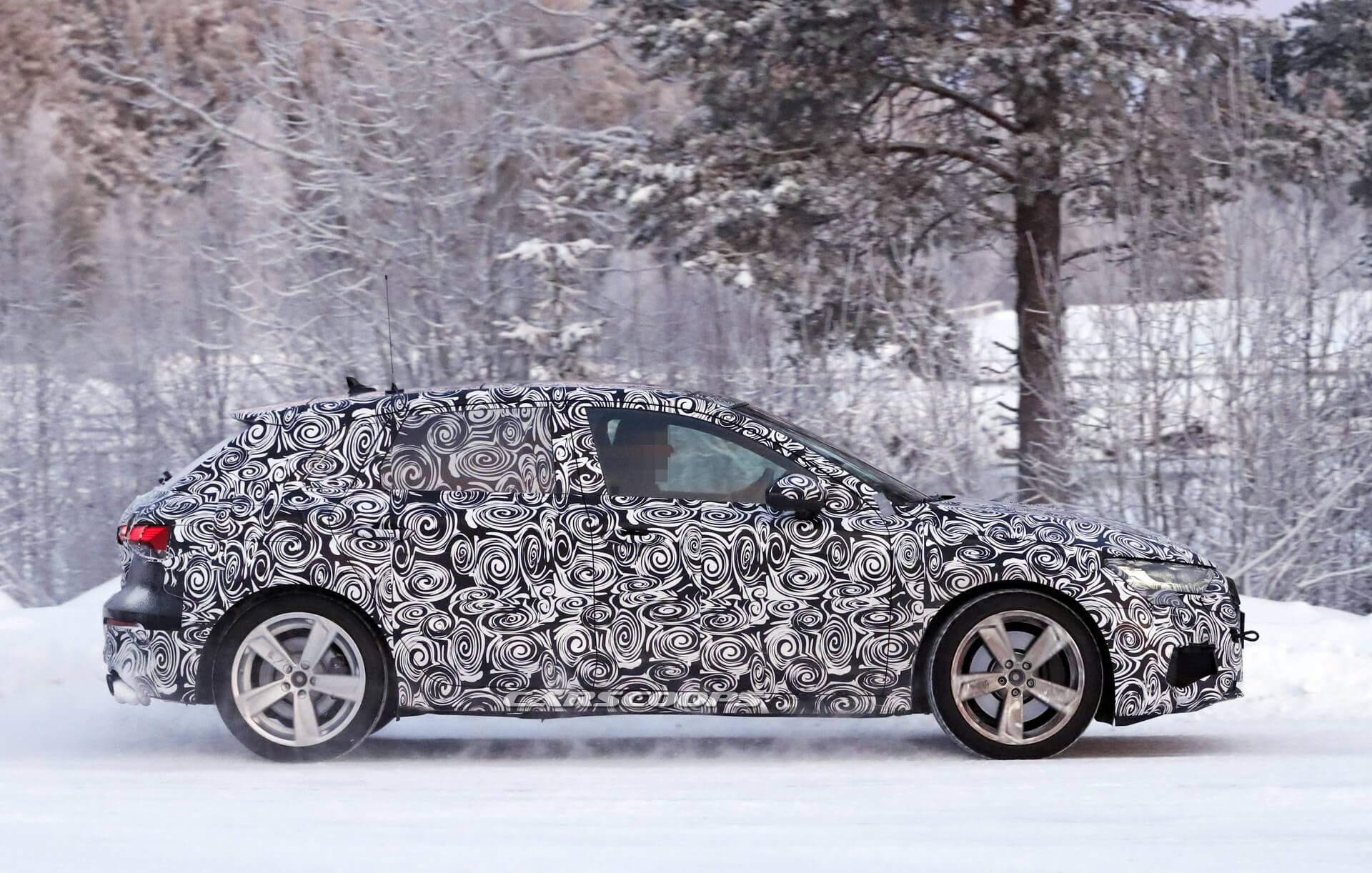 2020 Audi S3 Captured Barely Disguised, Also Shows Off Its Lambo-Style Dash