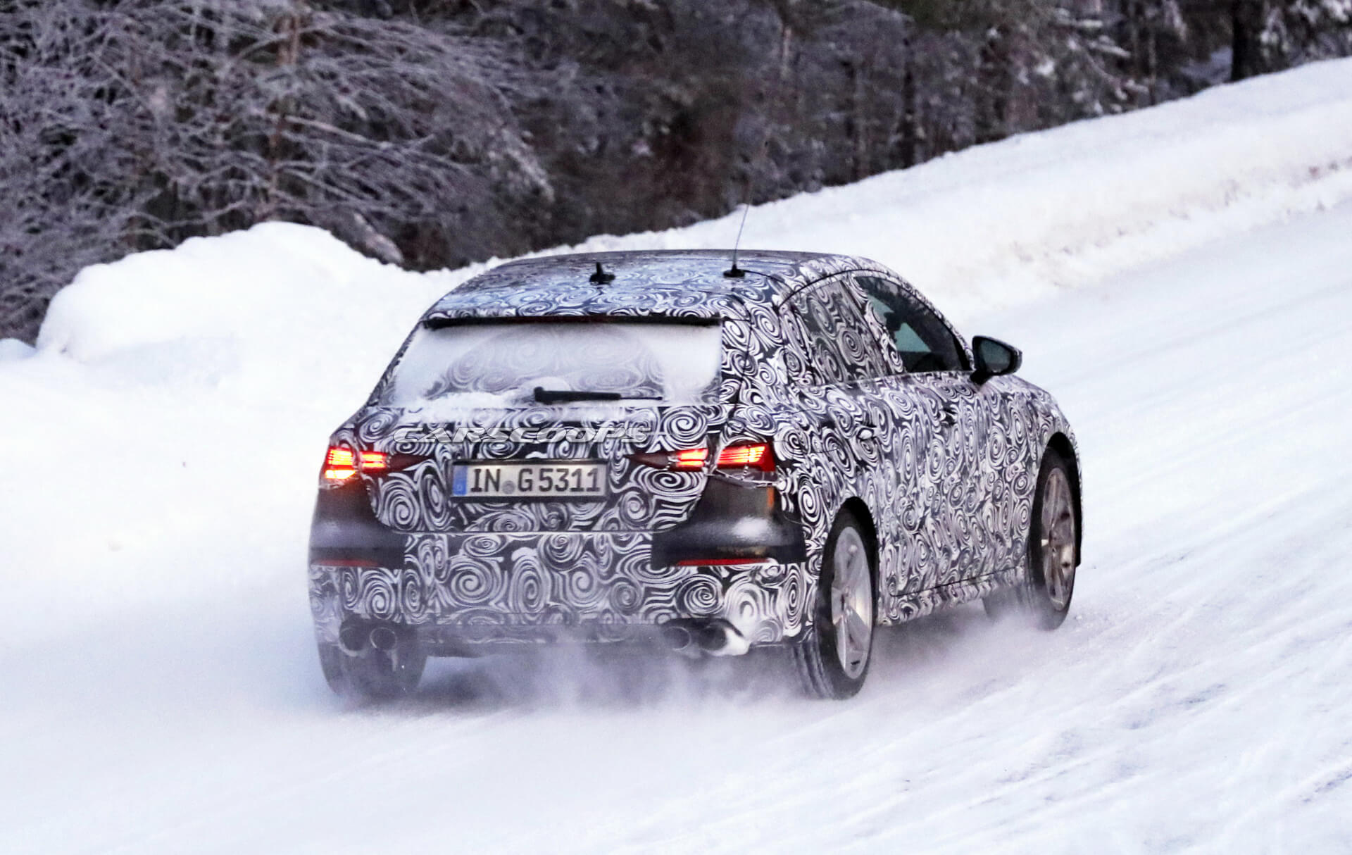 2020 Audi S3 Captured Barely Disguised, Also Shows Off Its Lambo-Style Dash