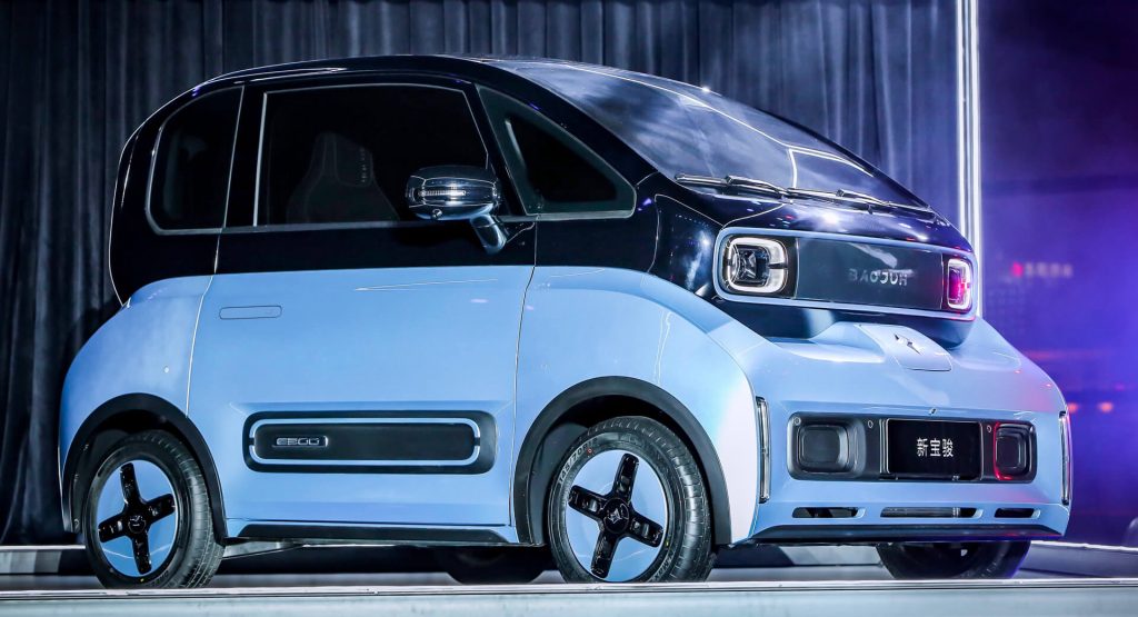 Tiny 2020 Baojun E300 Debuts In China As GM’s Latest Electric Vehicle