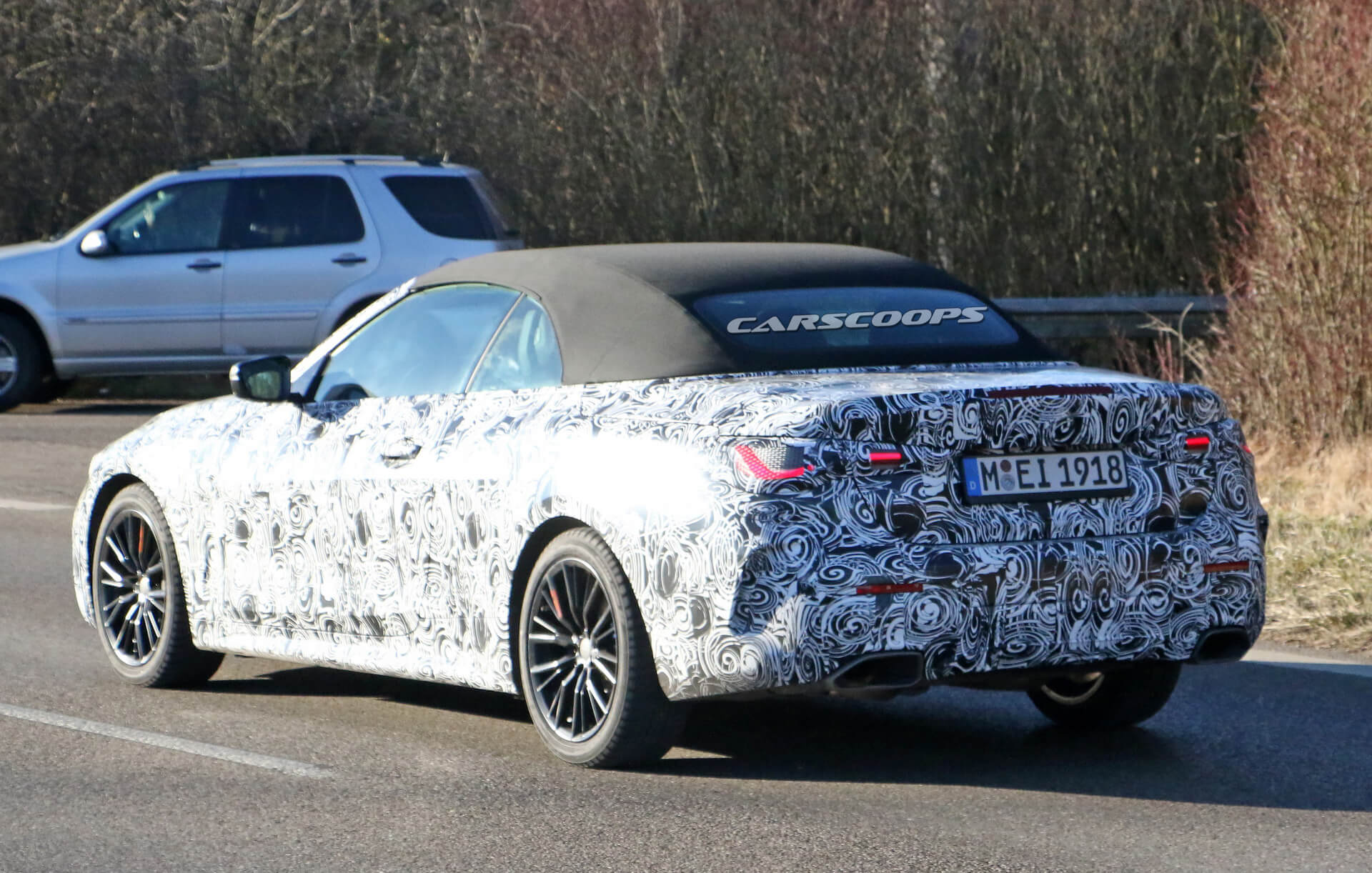 New BMW 4 Series Convertible Blows Its Top Off In Latest Spy Shots