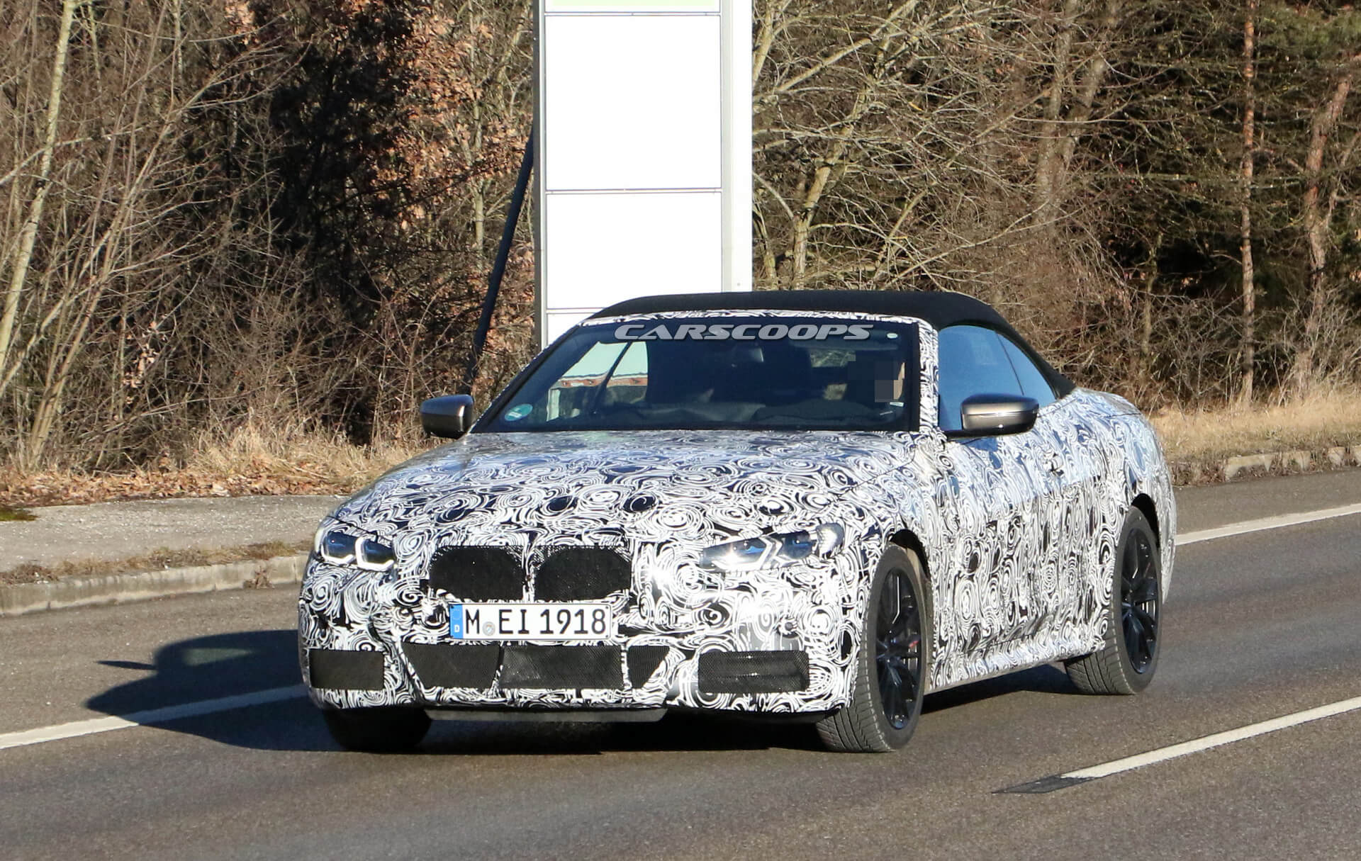 New BMW 4 Series Convertible Blows Its Top Off In Latest Spy Shots