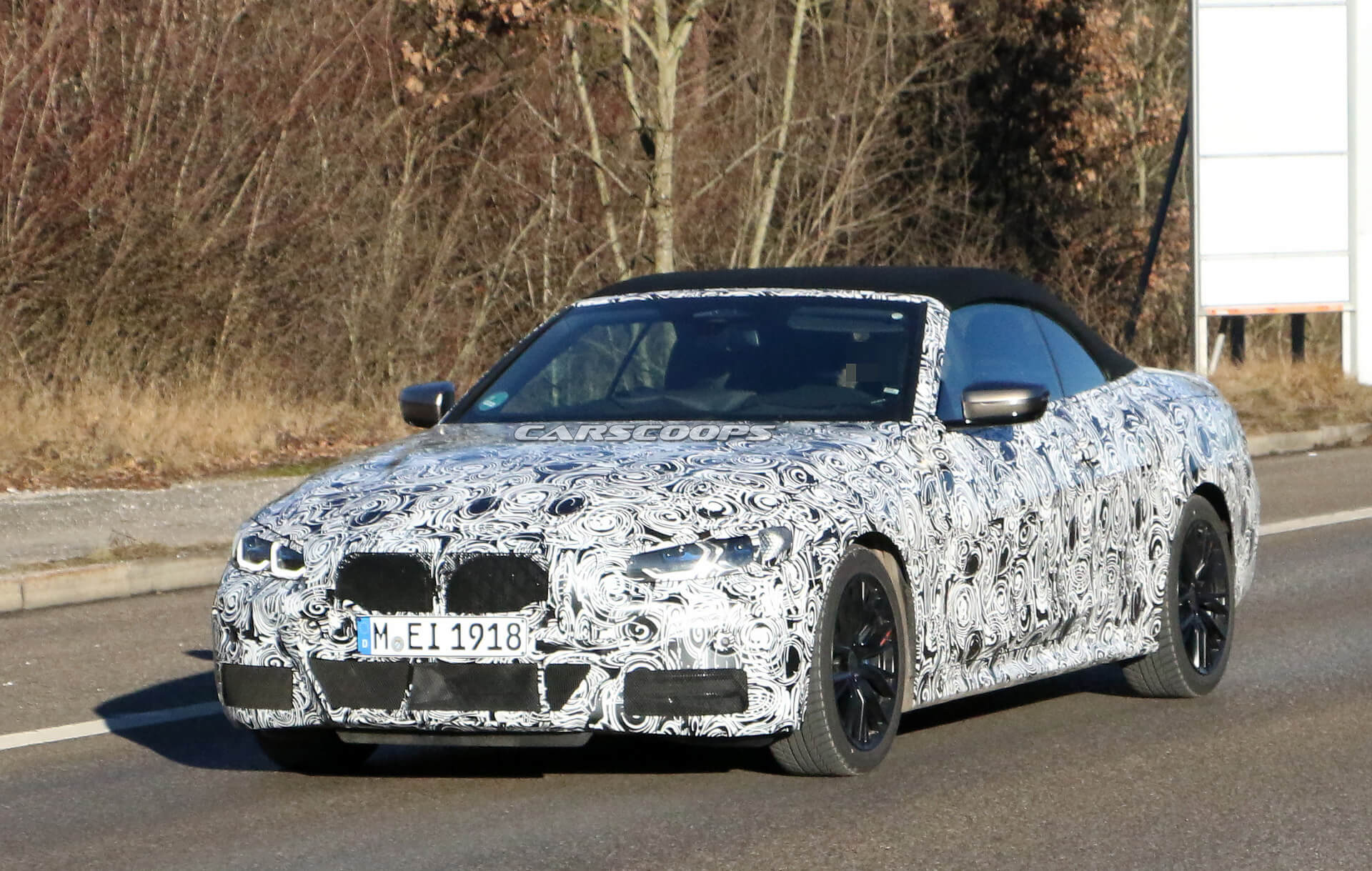 New BMW 4 Series Convertible Blows Its Top Off In Latest Spy Shots