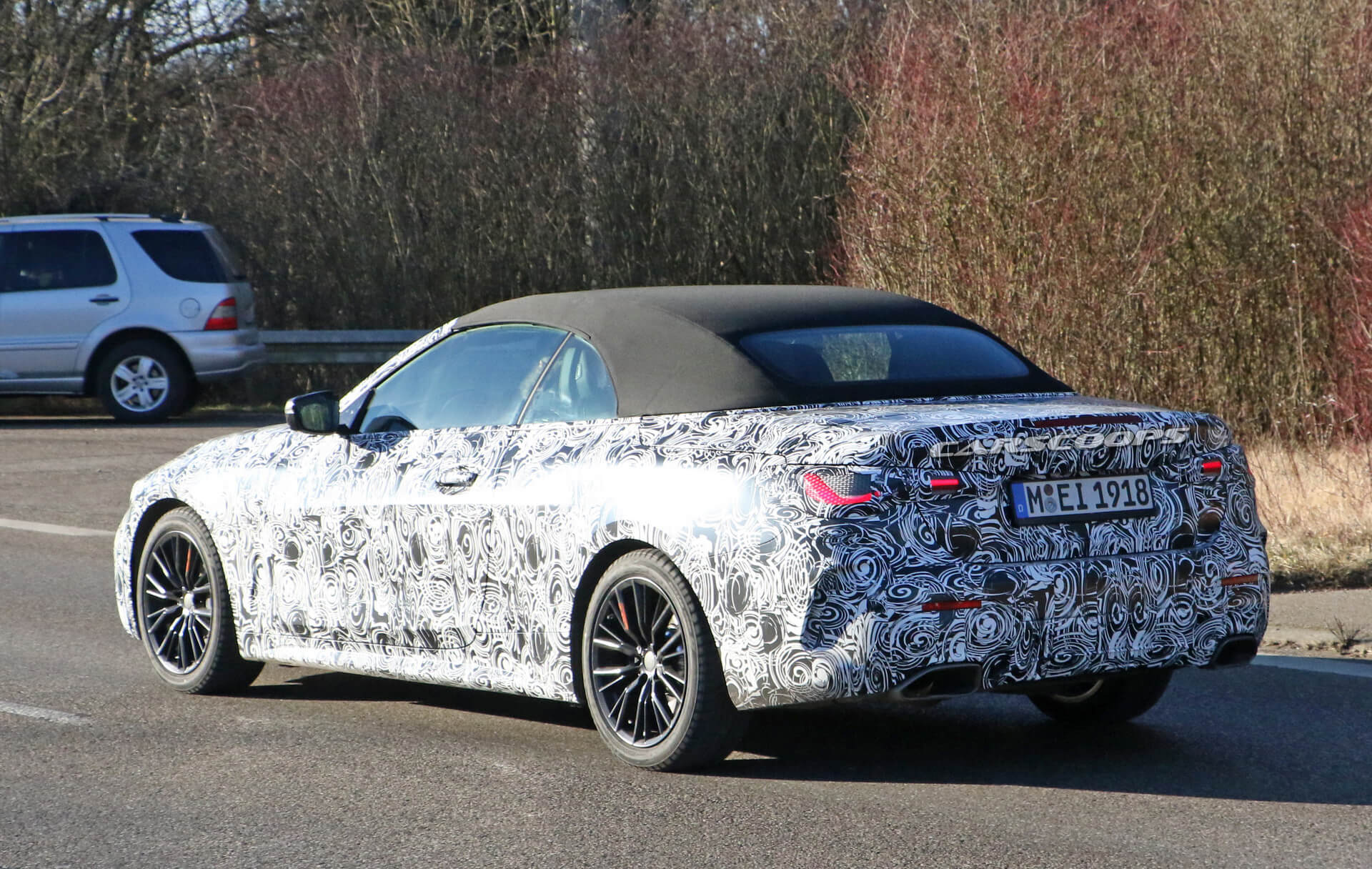 New BMW 4 Series Convertible Blows Its Top Off In Latest Spy Shots